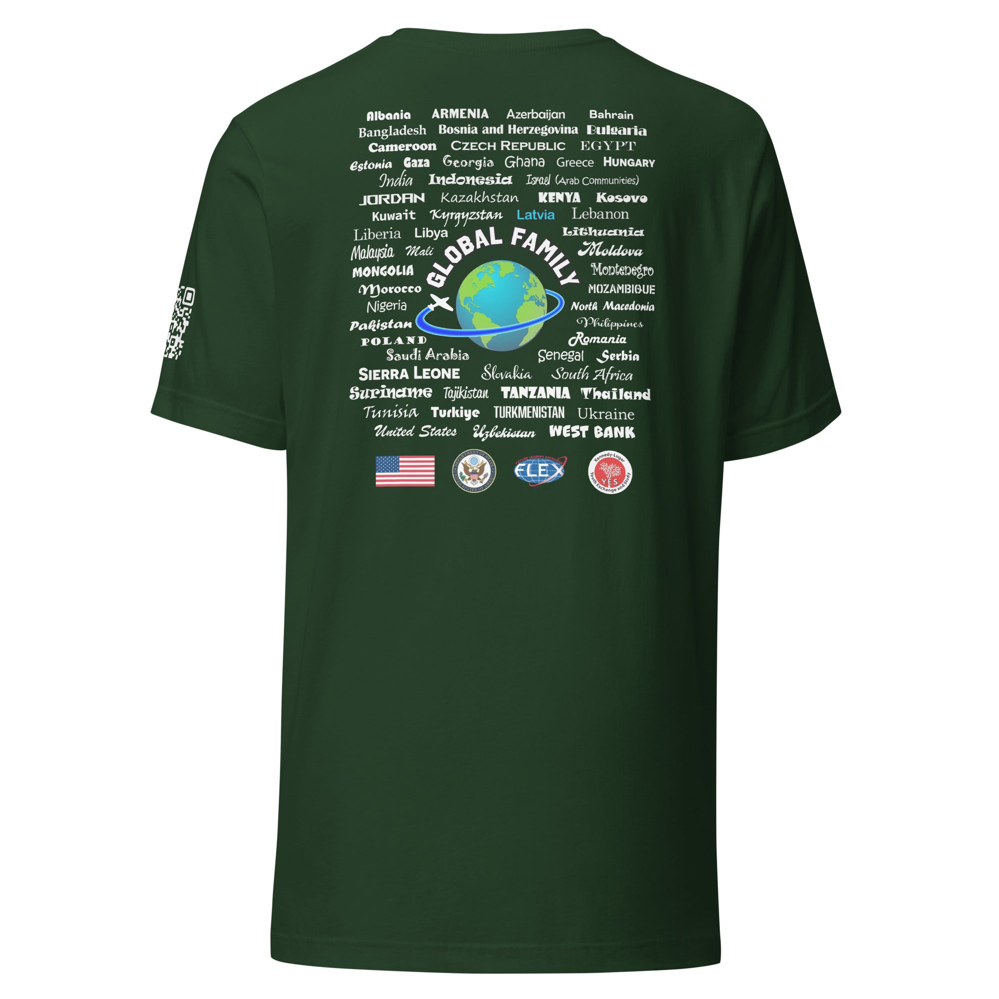 Wisconsin small- Latvia- White lettering