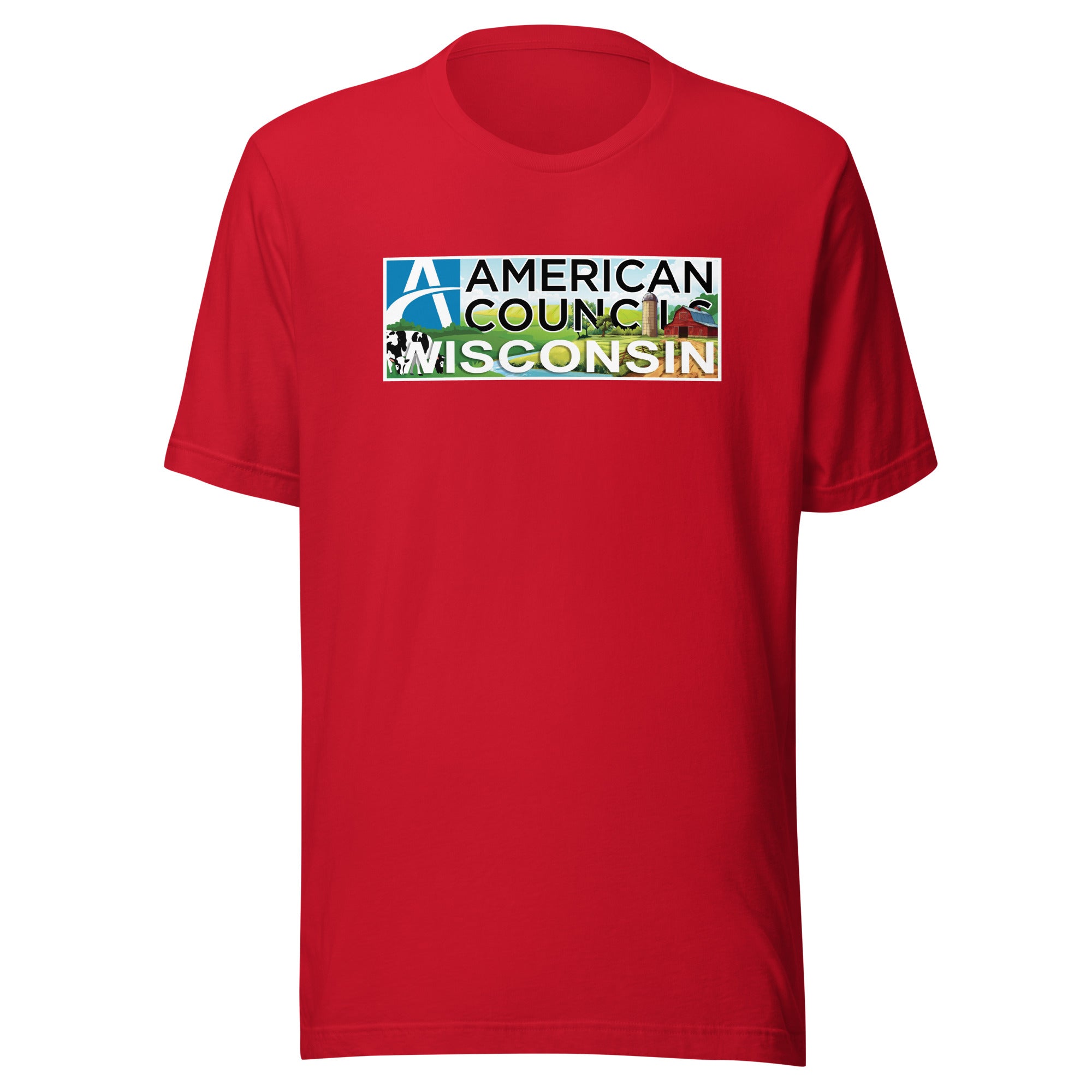 Wisconsin AC Promotion T-shirt- White Lettering