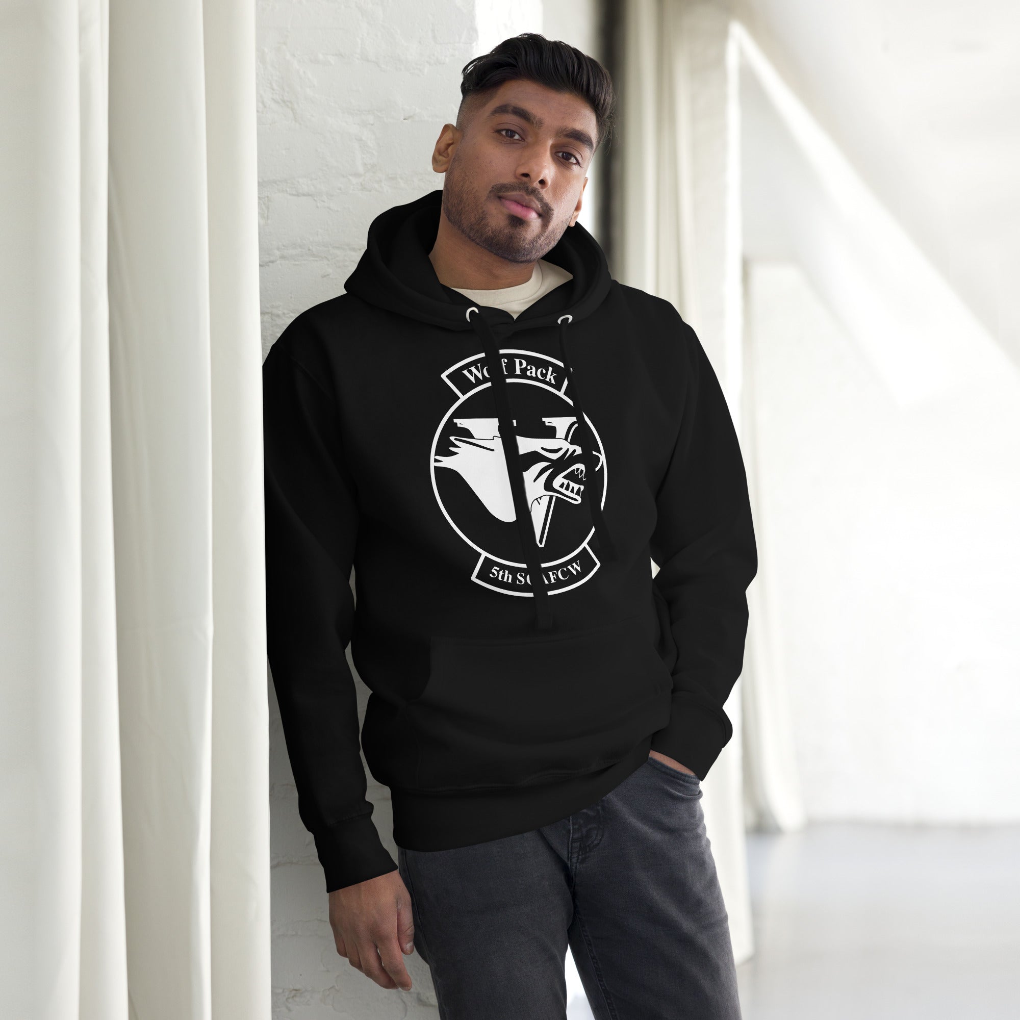 Squadron 5: Wolfpack Hoodie- White