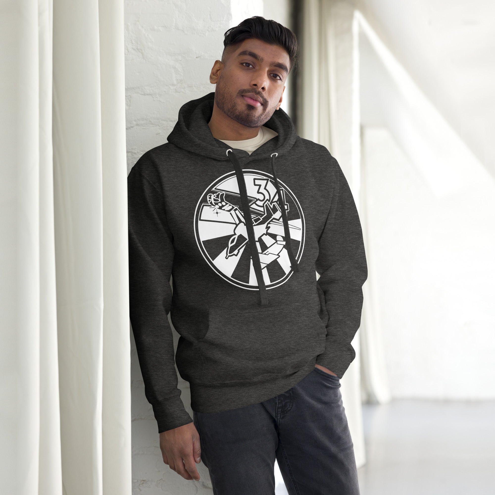 Squadron 34: Loose Hawgs Hoodie- White