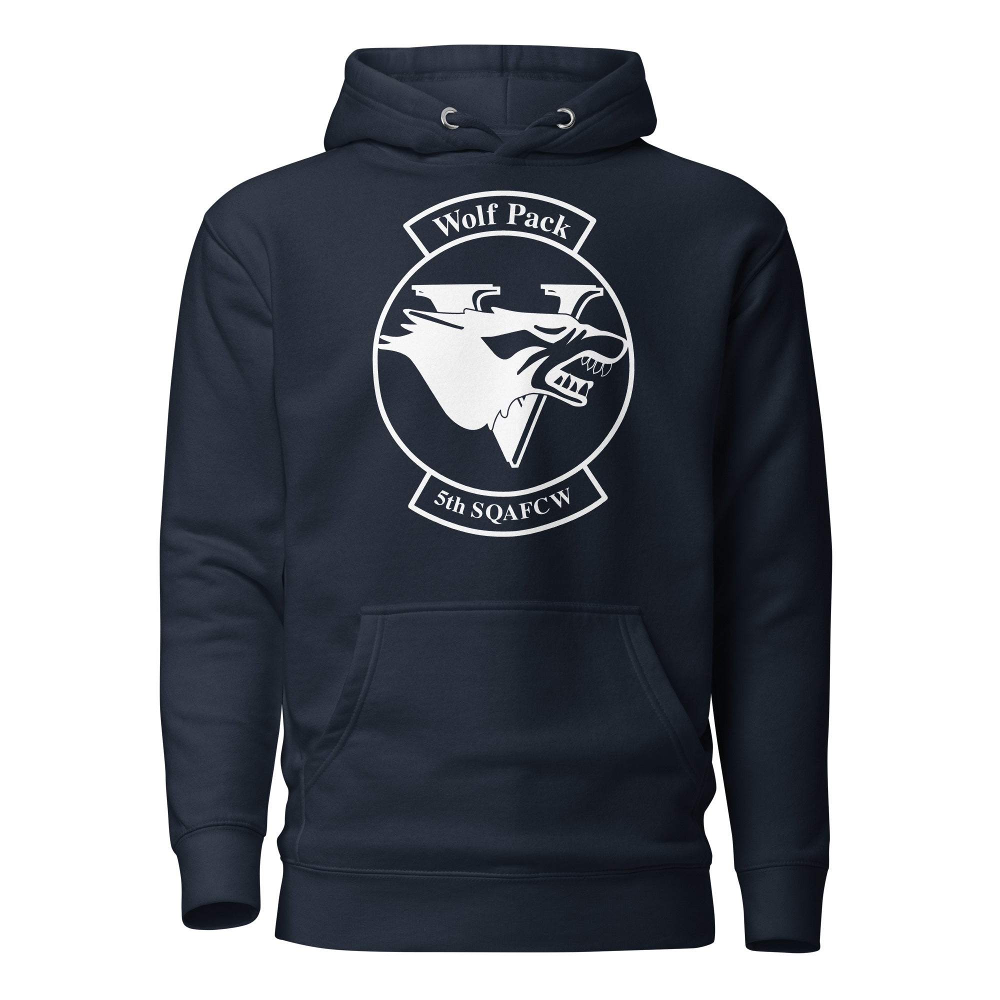 Squadron 5: Wolfpack Hoodie- White