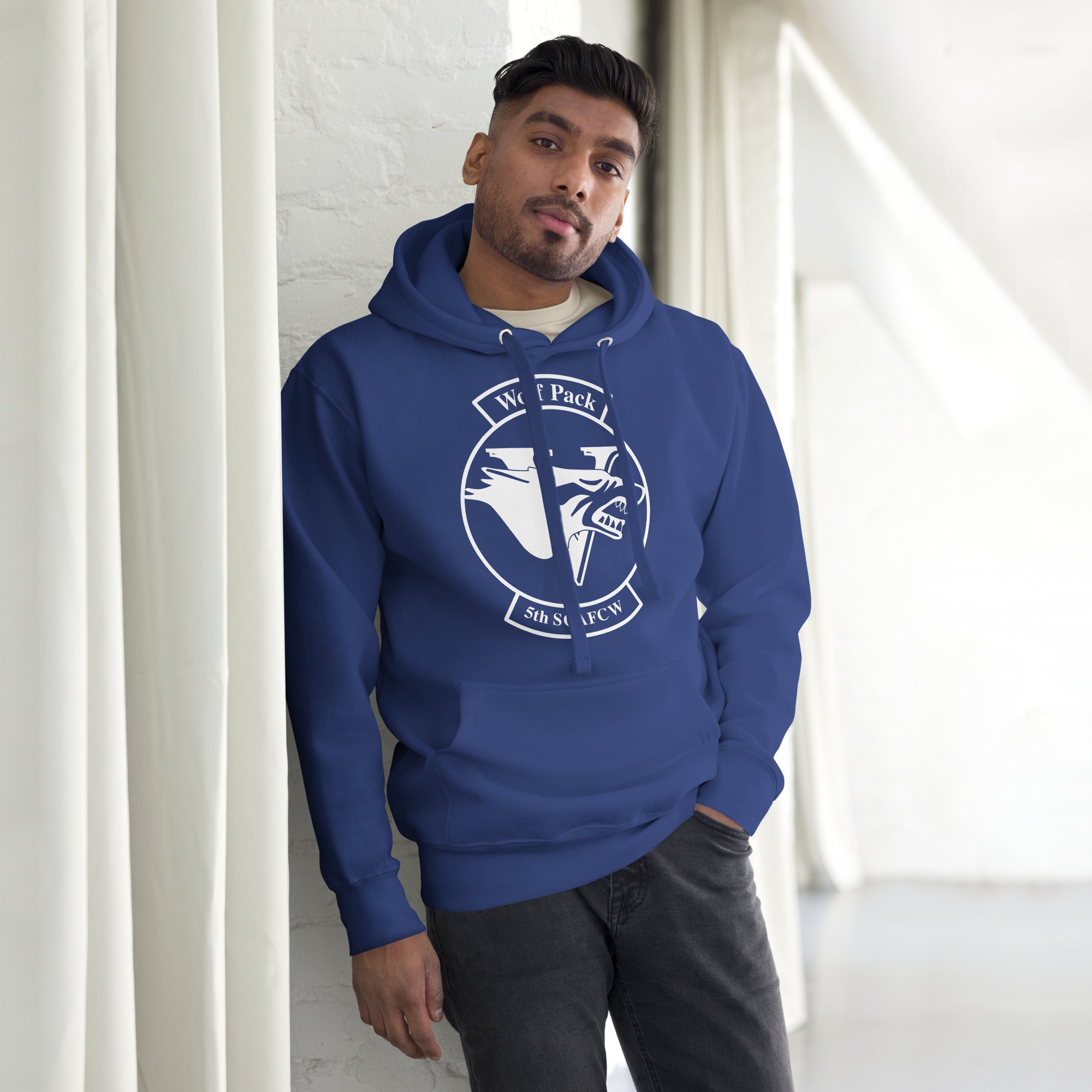 Squadron 5: Wolfpack Hoodie- White