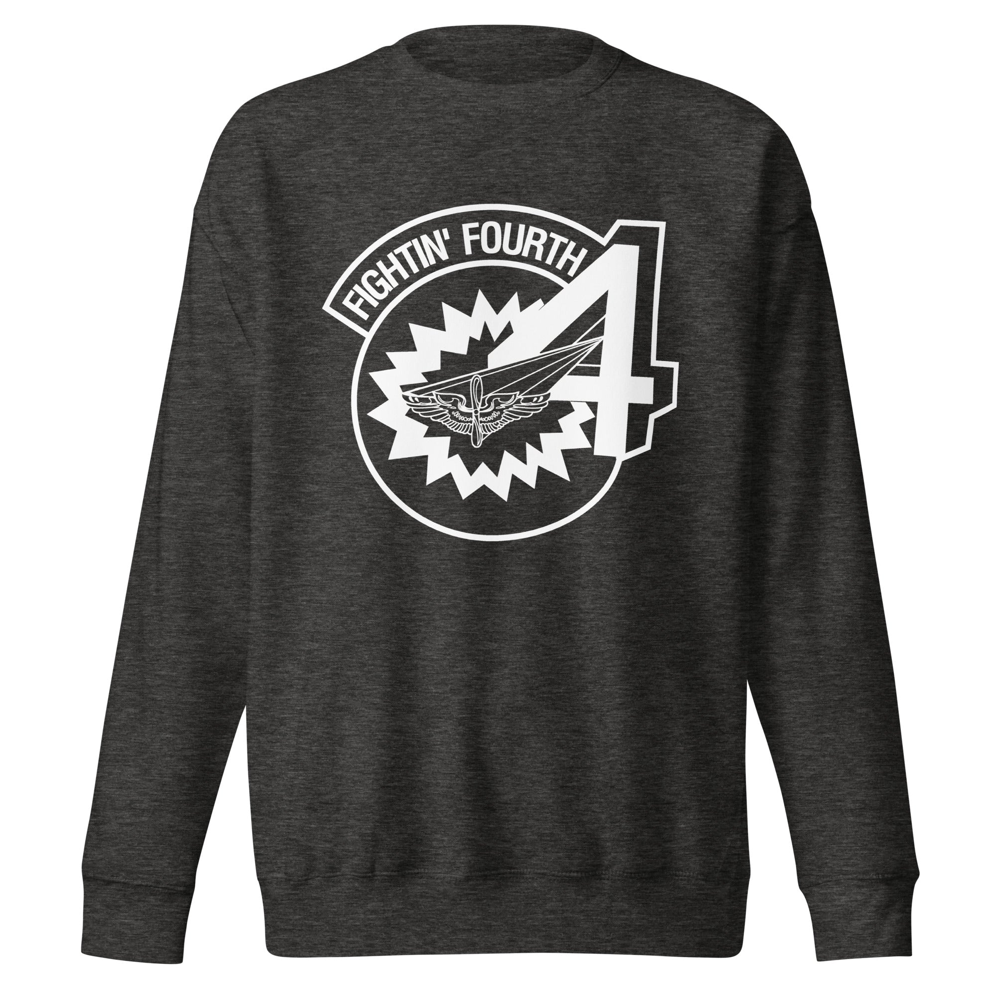 Squadron 4: Fightin’ Fourth Premium Sweatshirt- White