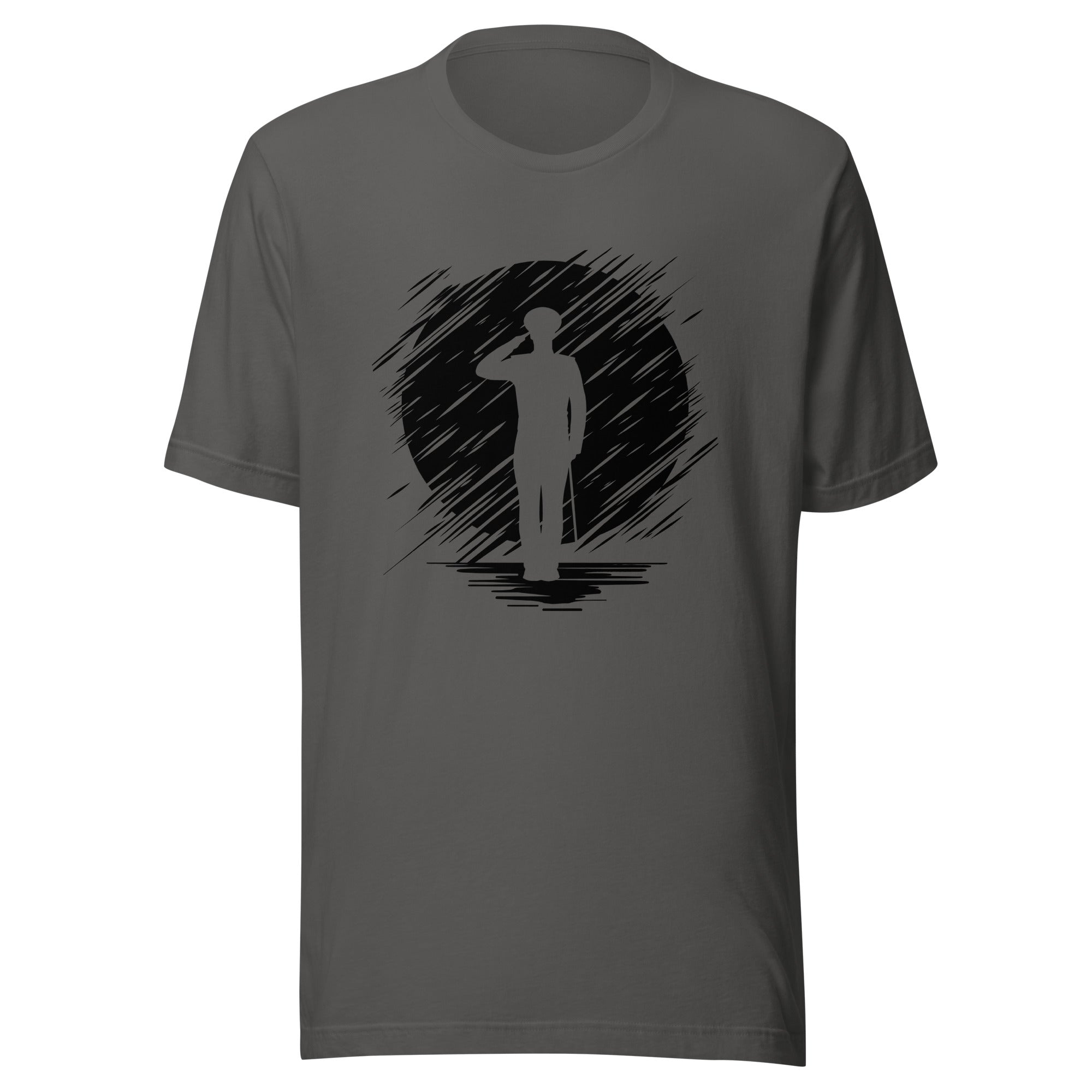 Salute T-shirt- Black