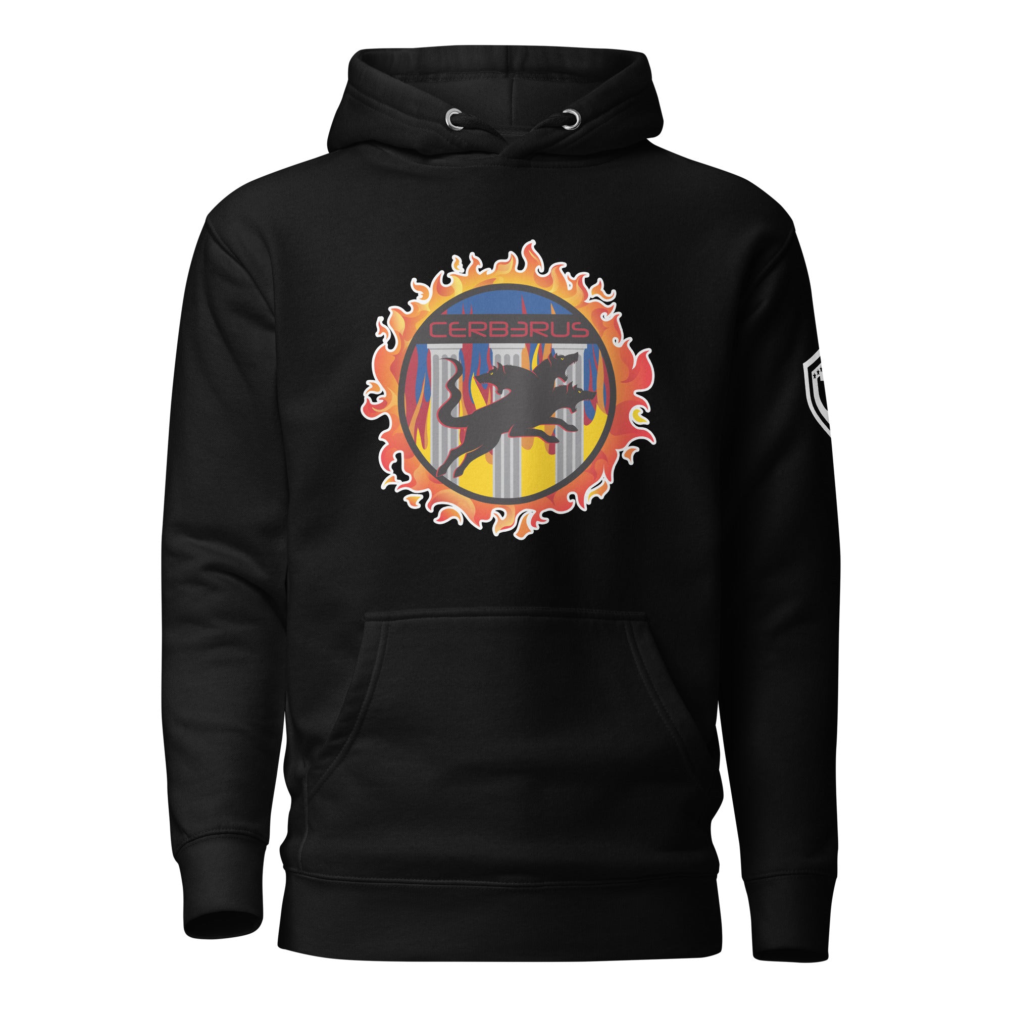 AFA-Squadron 3: Dogs of War- Color Hoodie Flames- Dark