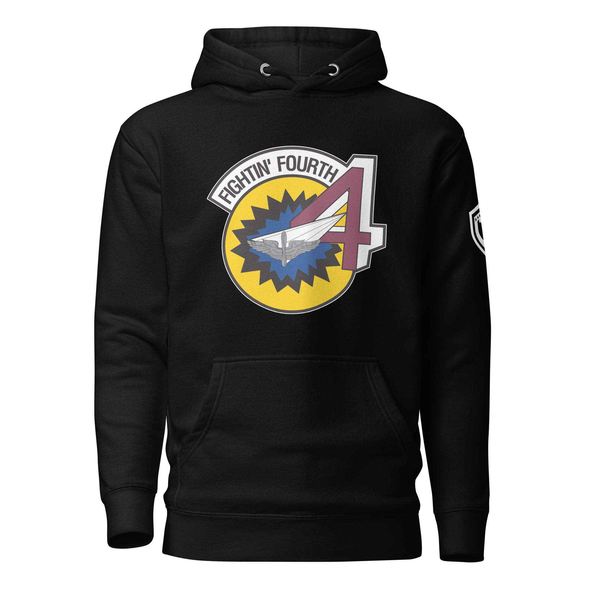 AFA-Squadron 4: Fightin’ Fourth- Color Hoodie - Dark