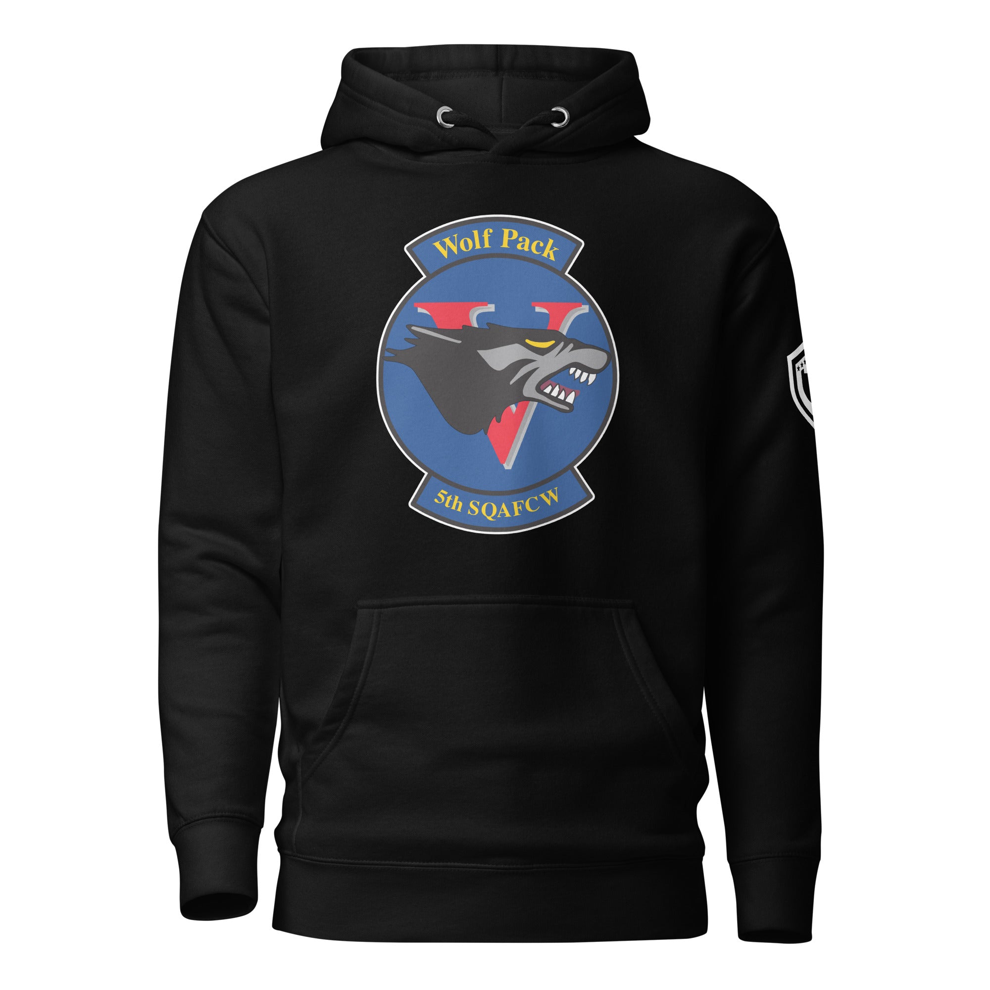 AFA-Squadron 5: Wolfpack Old- Color Hoodie- Dark