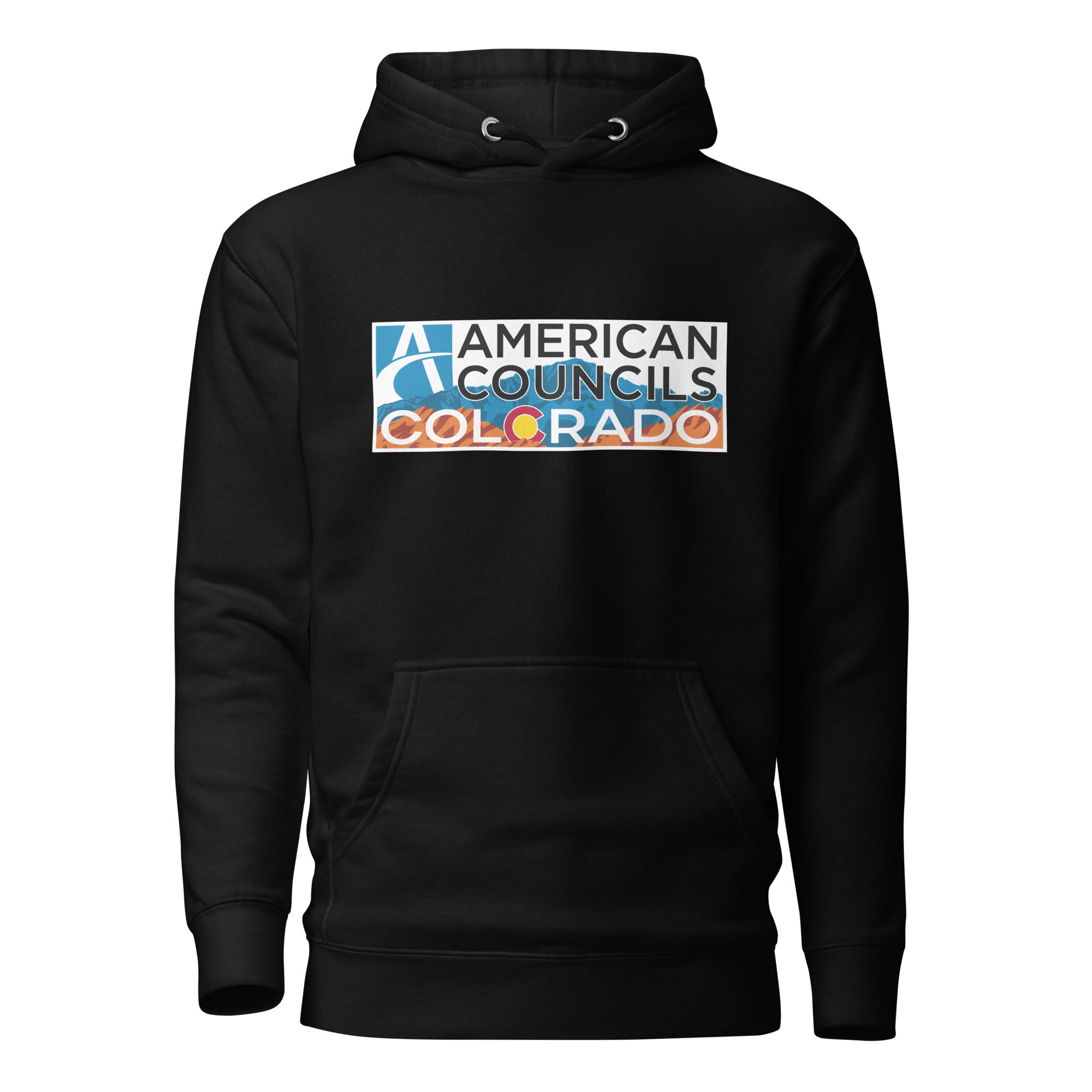 Colorado AC + Countries Hoodie - White Lettering