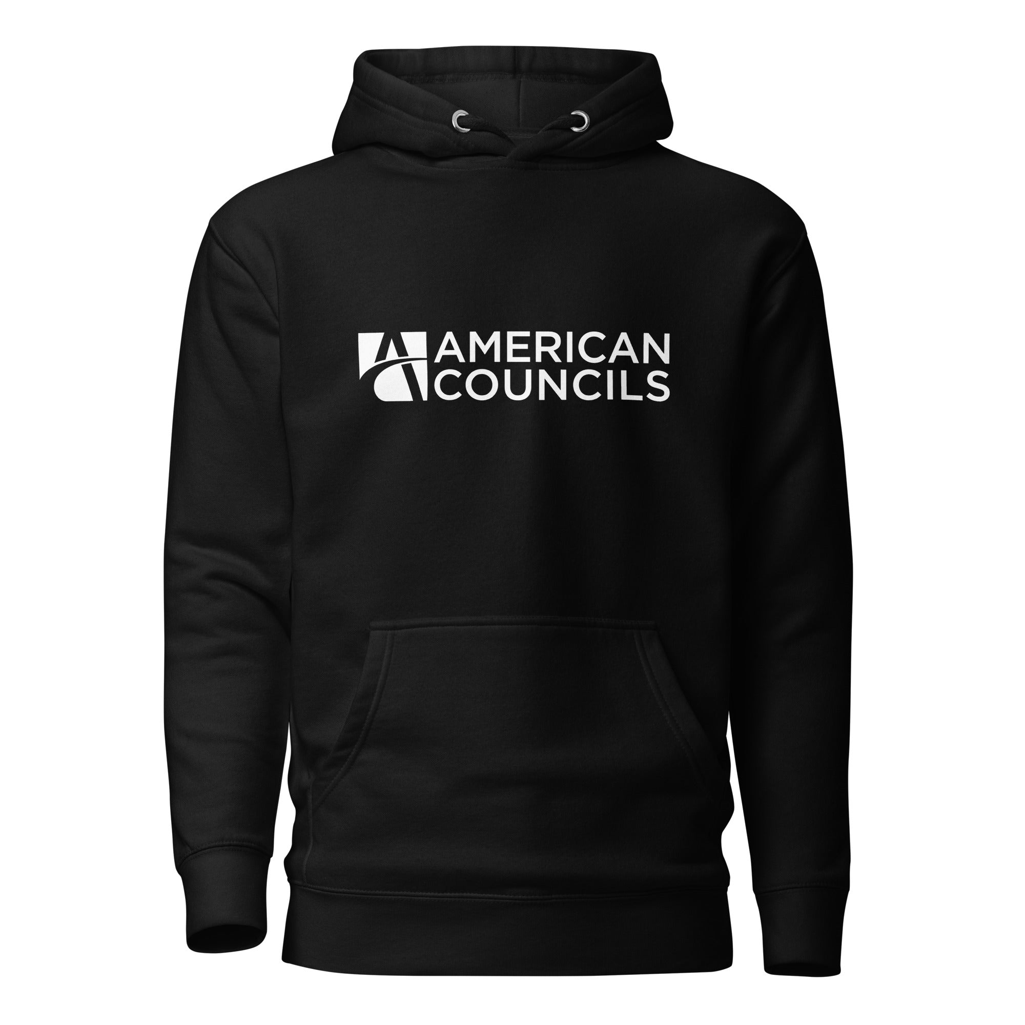 American Councils + Countries Hoodie - White Lettering