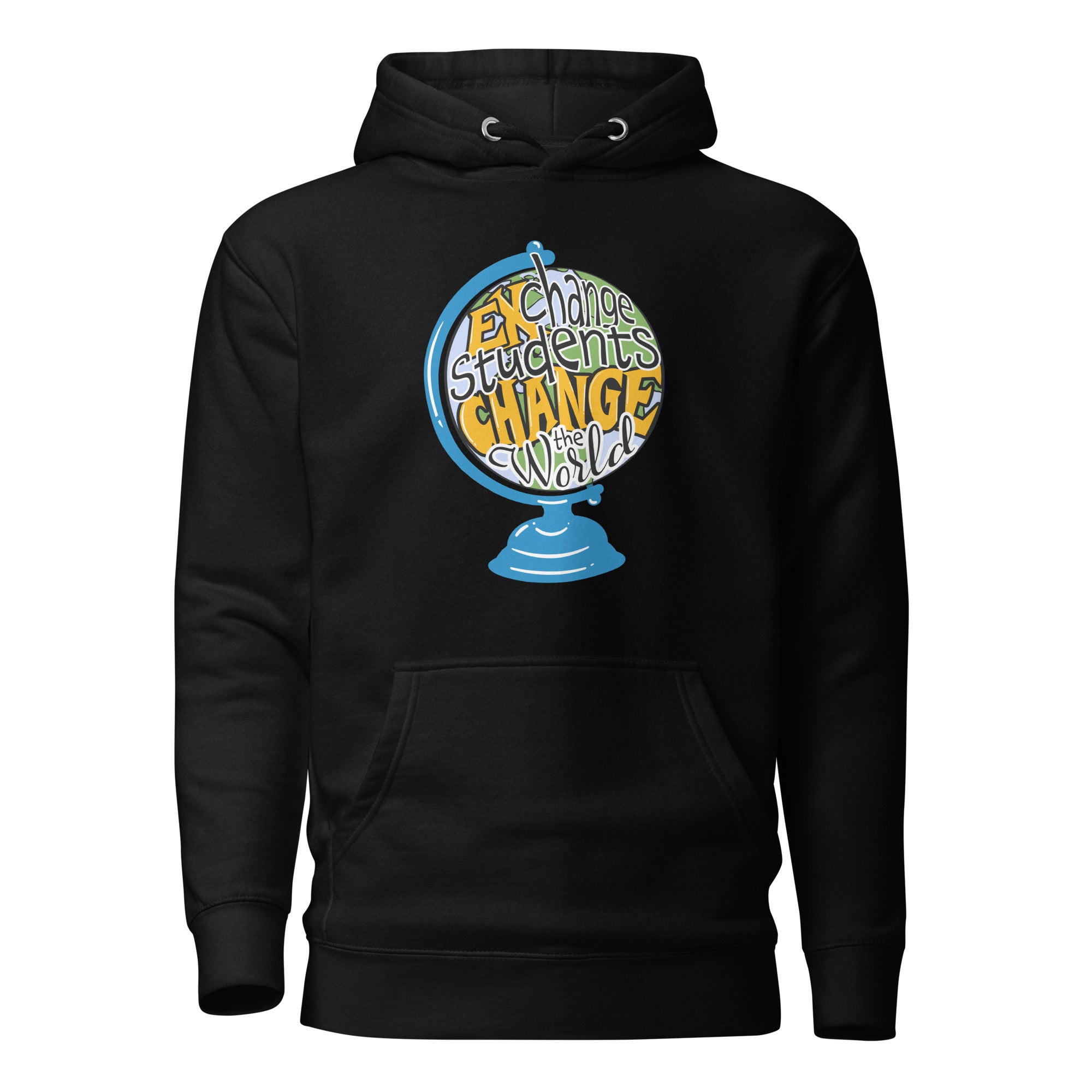 Exchange Students Change the World - Dark Hoodie