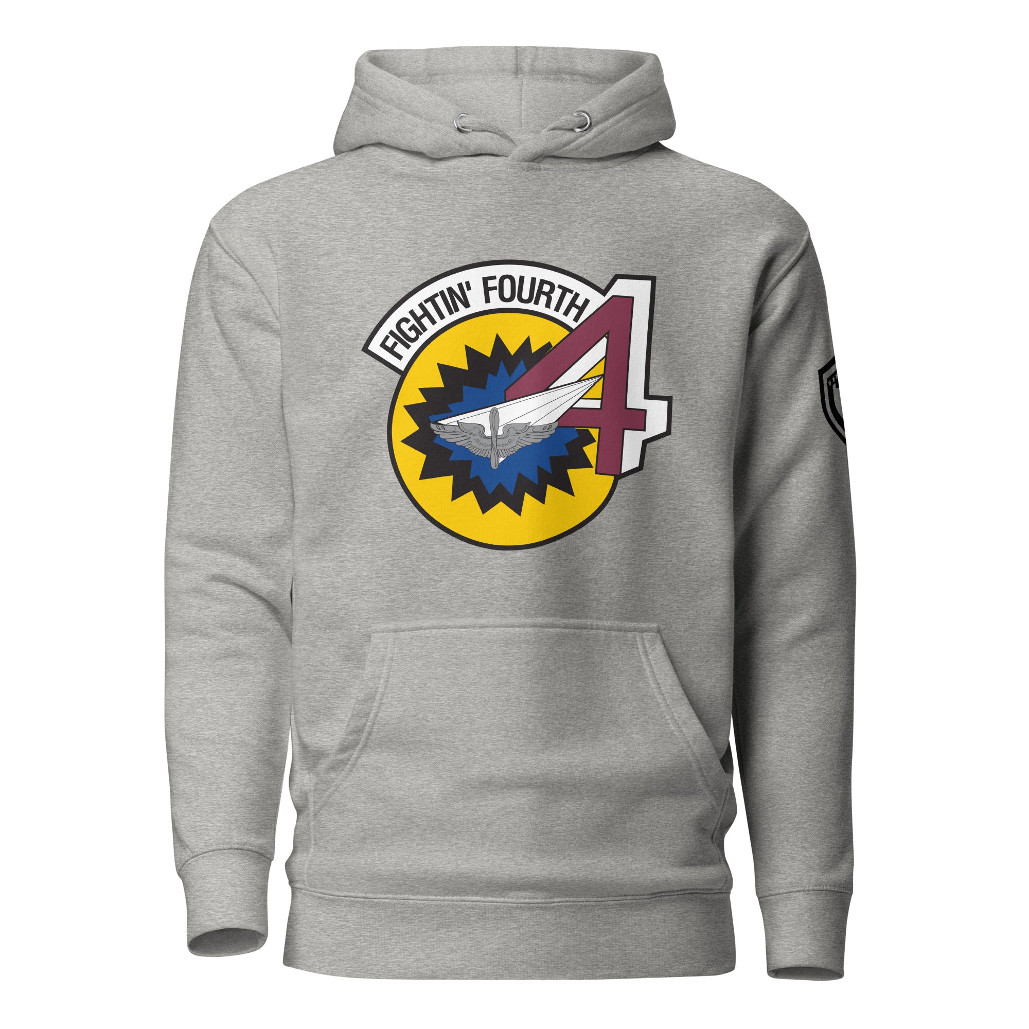 AFA-Squadron 4: Fightin’ Fourth- Color Hoodie - Light