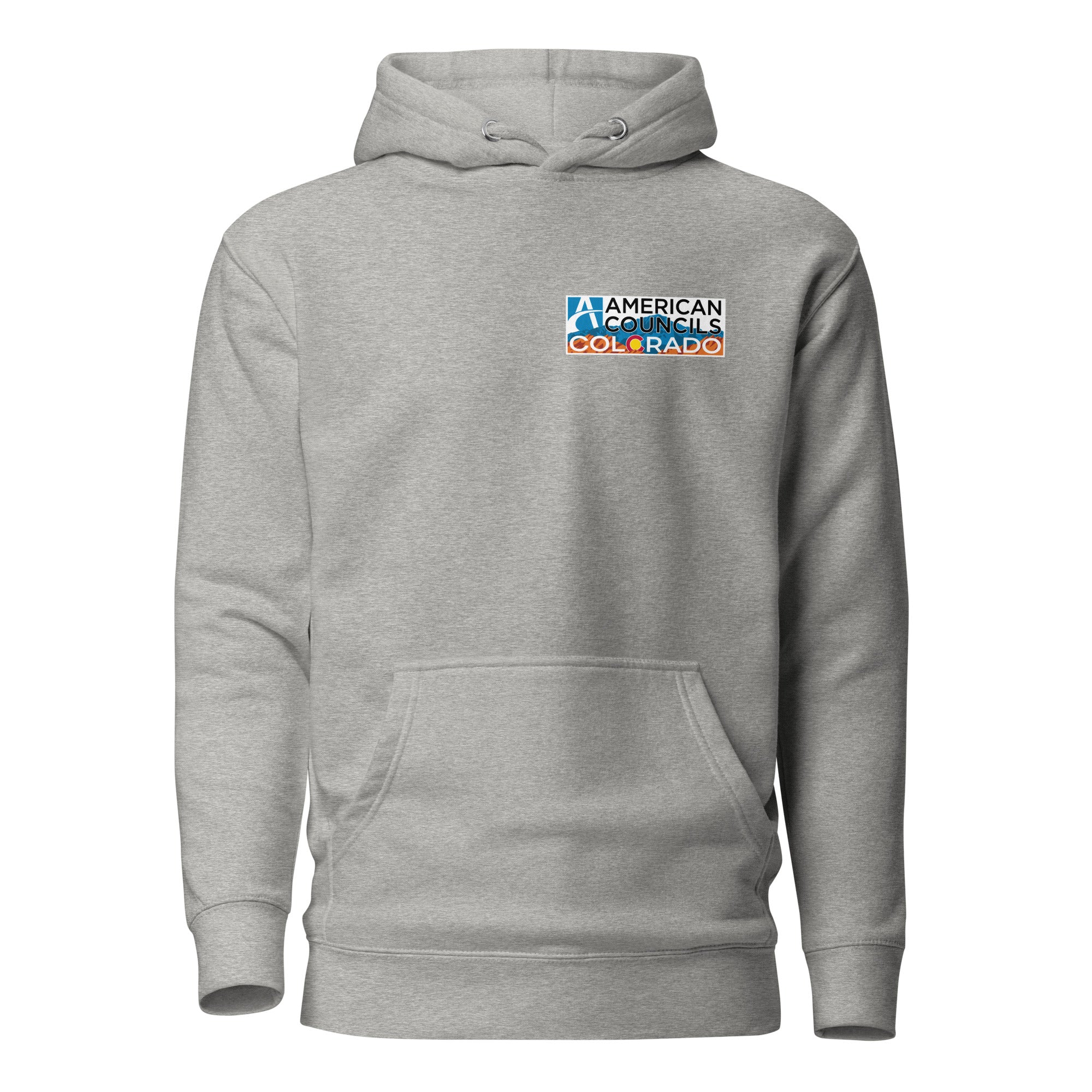 Colorado AC Small + Countries Hoodie- Black Lettering