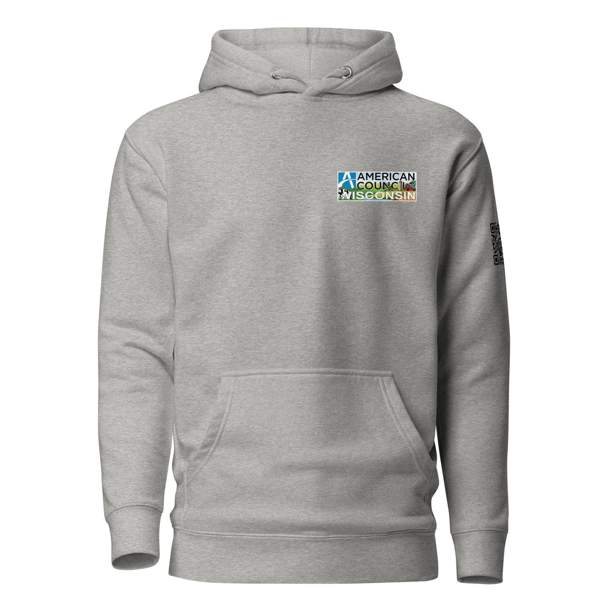 Wisconsin Small- Bulgaria Hoodie- Black Lettering