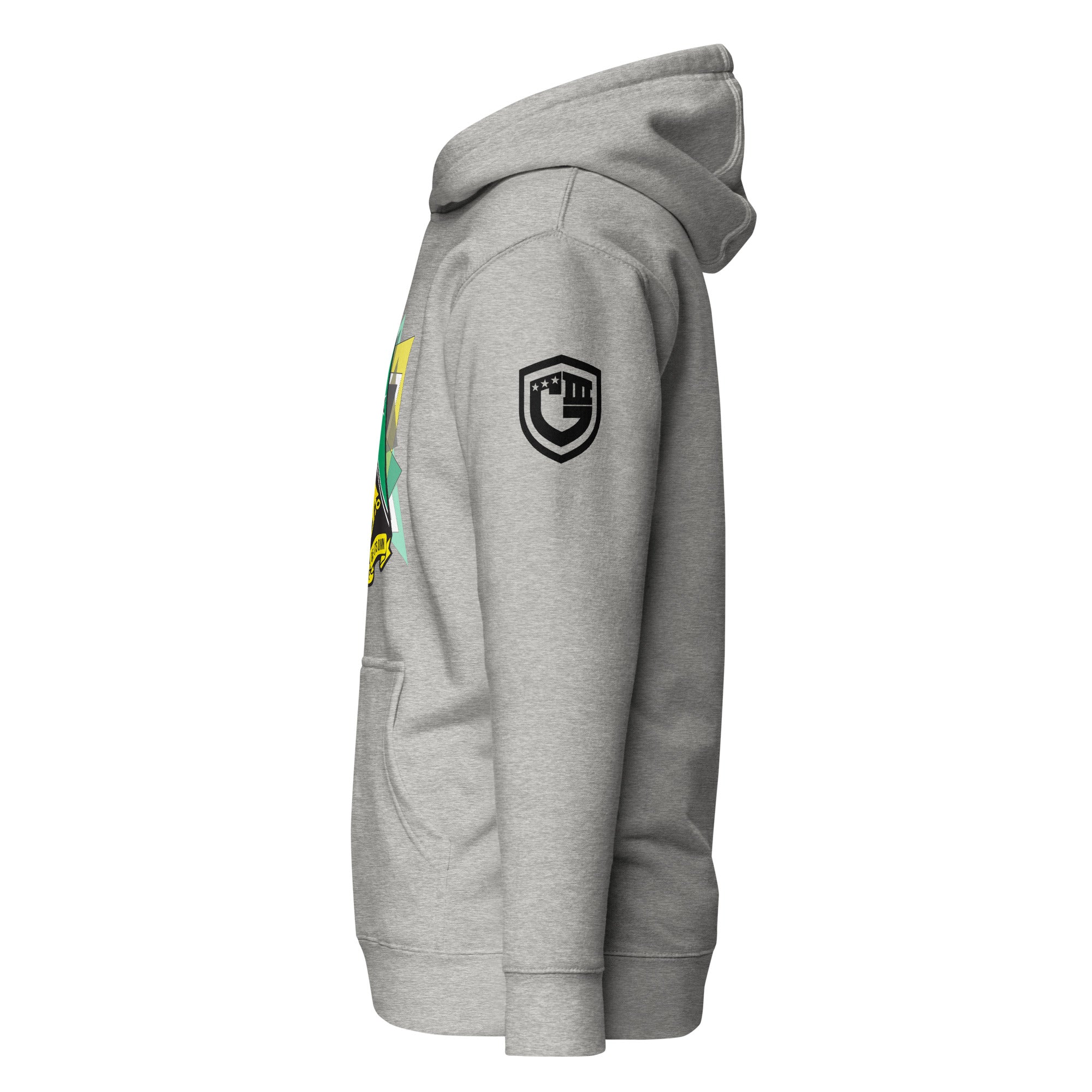 AFA-Squadron 1: Mighty Mach One- Color Hoodie- LG Triangles- Light