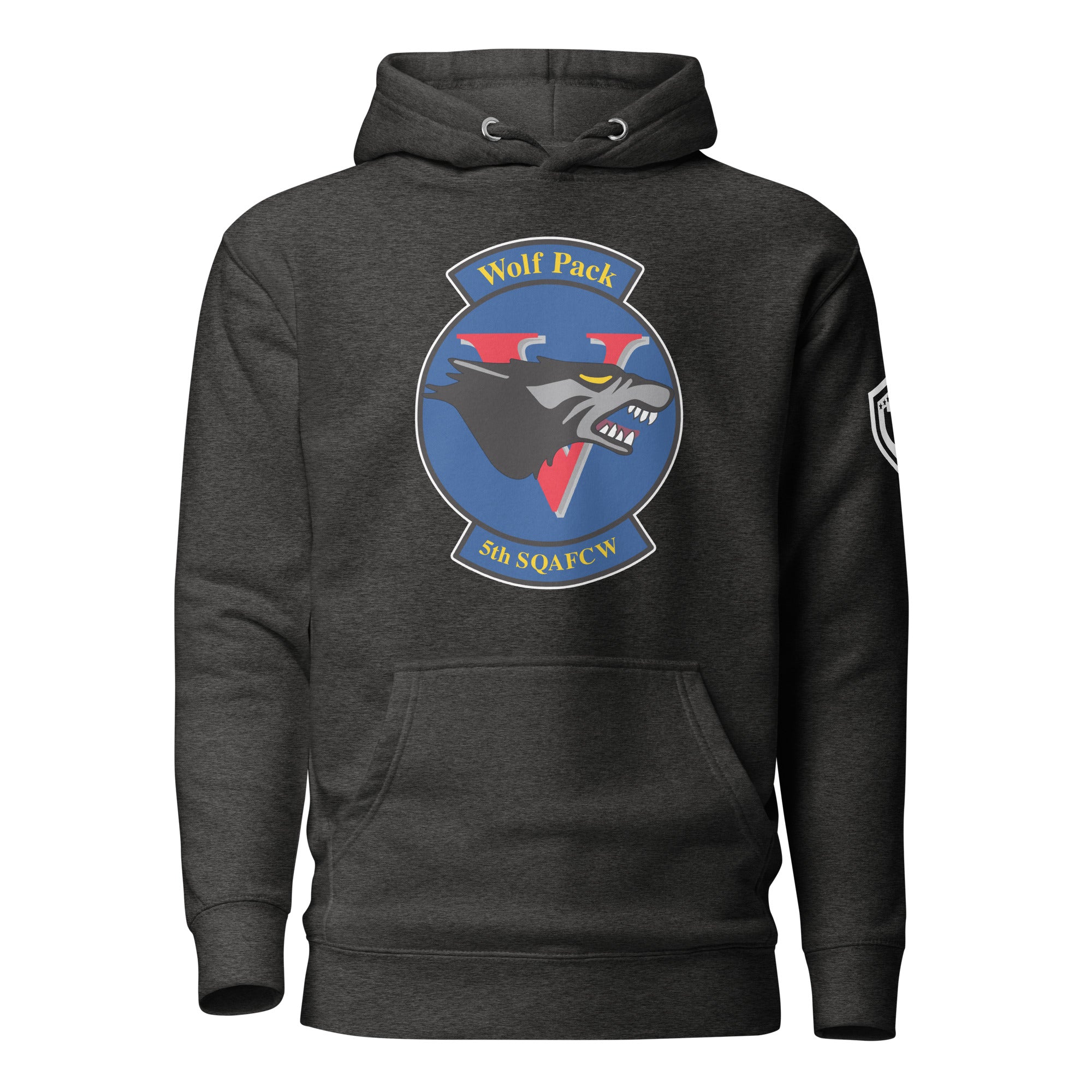 AFA-Squadron 5: Wolfpack Old- Color Hoodie- Dark