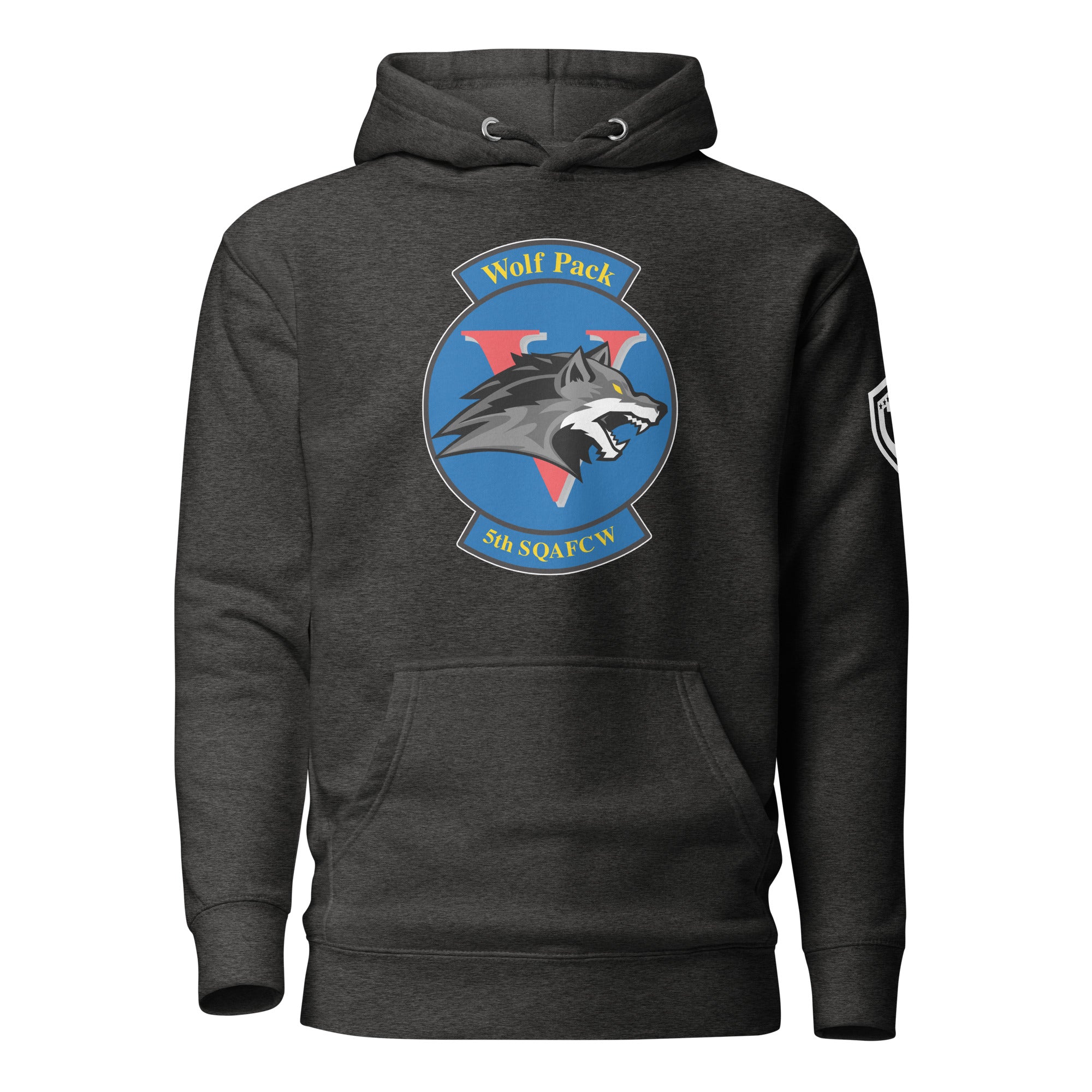 AFA-Squadron 5: Wolfpack- New- Color Hoodie - Dark