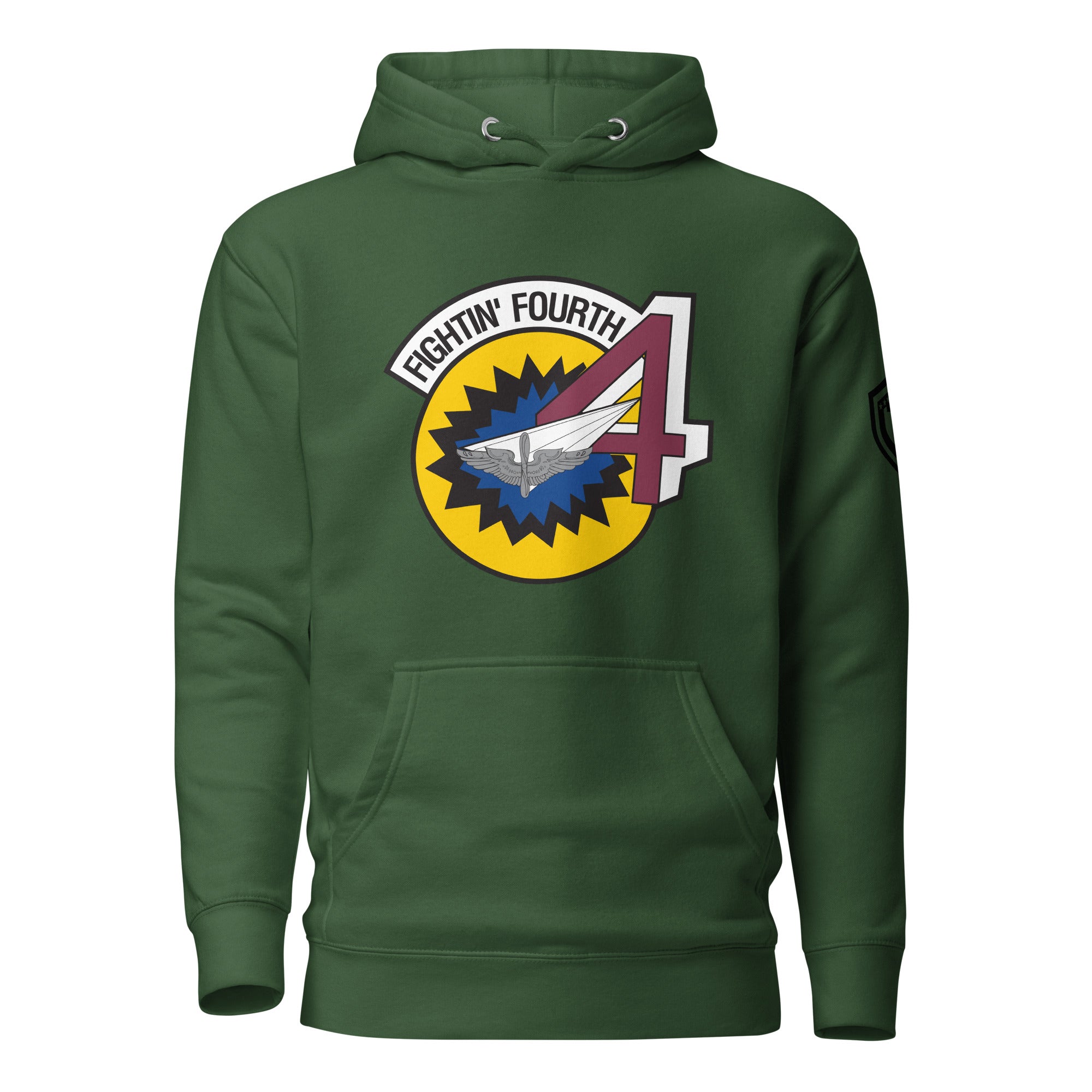 AFA-Squadron 4: Fightin’ Fourth- Color Hoodie - Light