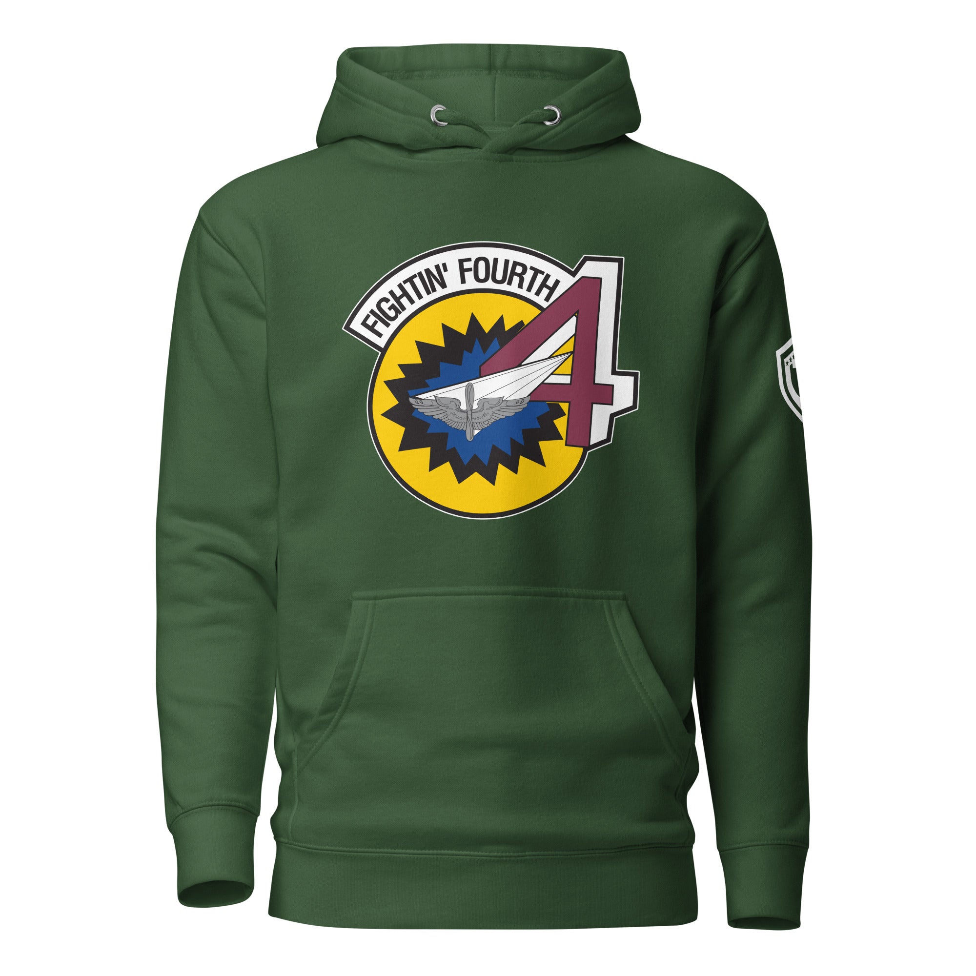 AFA-Squadron 4: Fightin’ Fourth- Color Hoodie - Dark