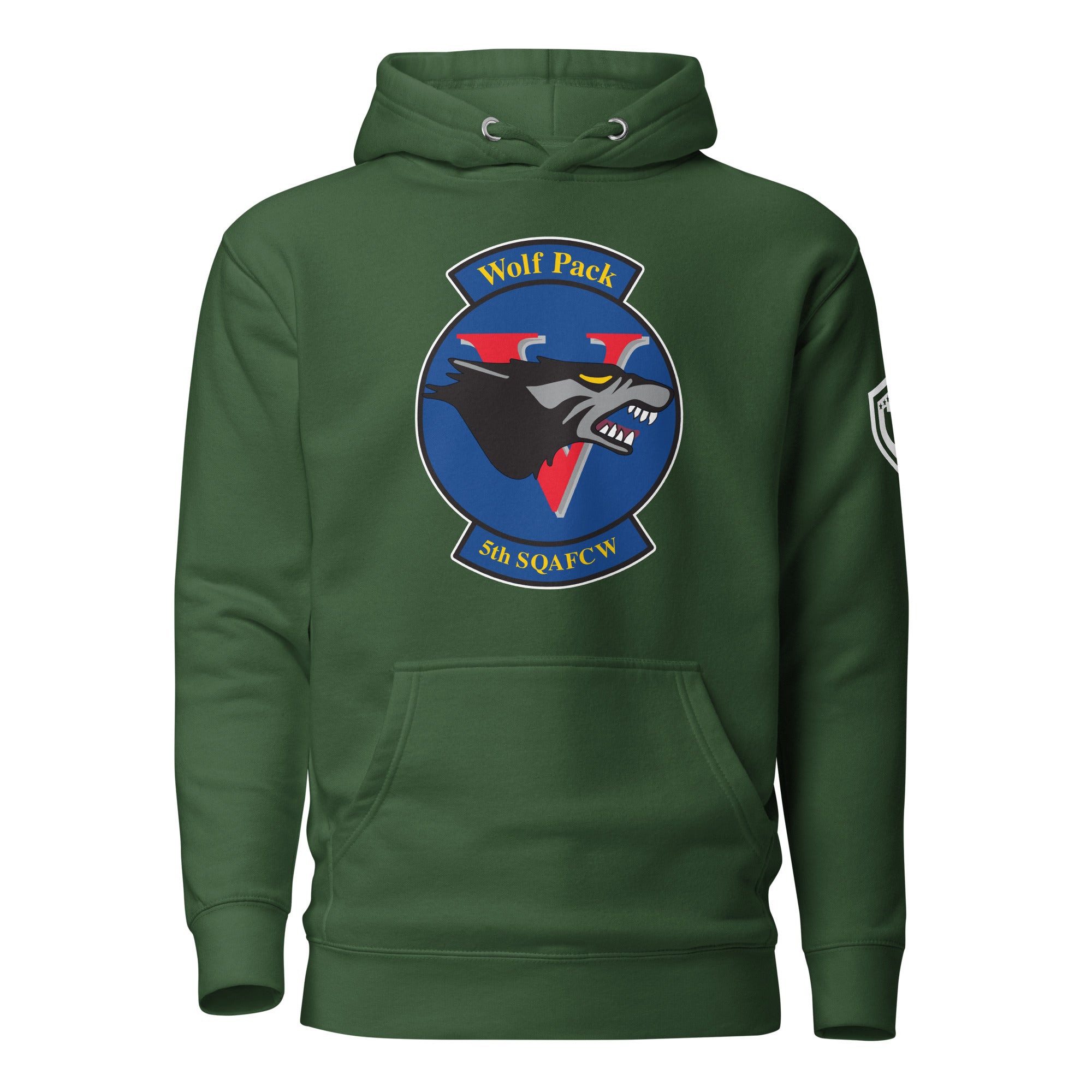 AFA-Squadron 5: Wolfpack Old- Color Hoodie- Dark