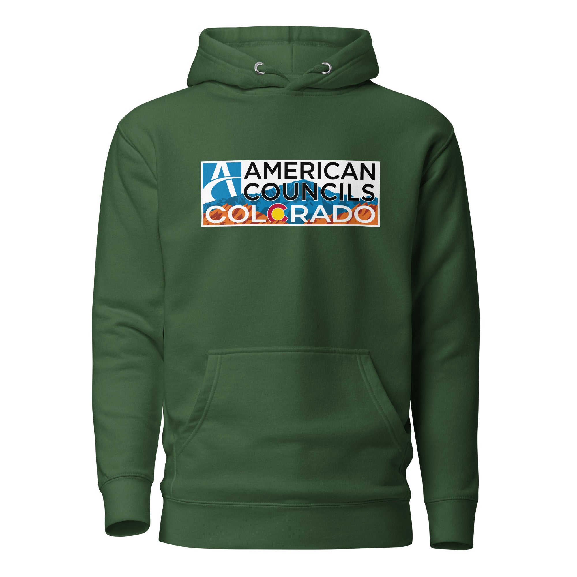 Colorado AC + Countries Hoodie - Black Lettering