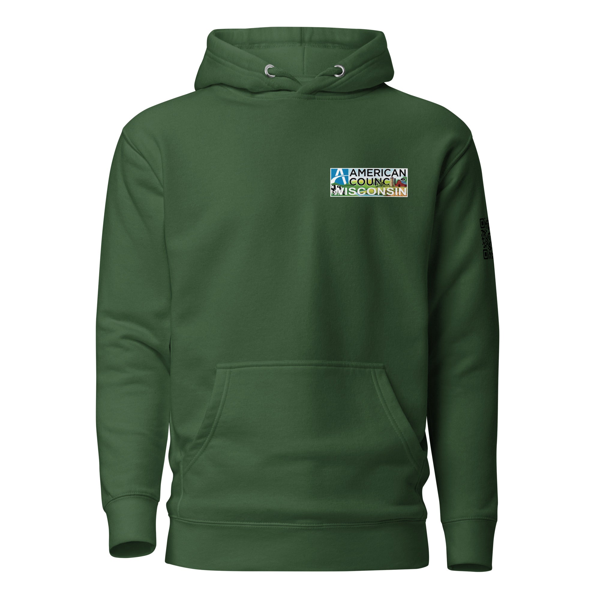 Wisconsin Small- Bulgaria Hoodie- Black Lettering