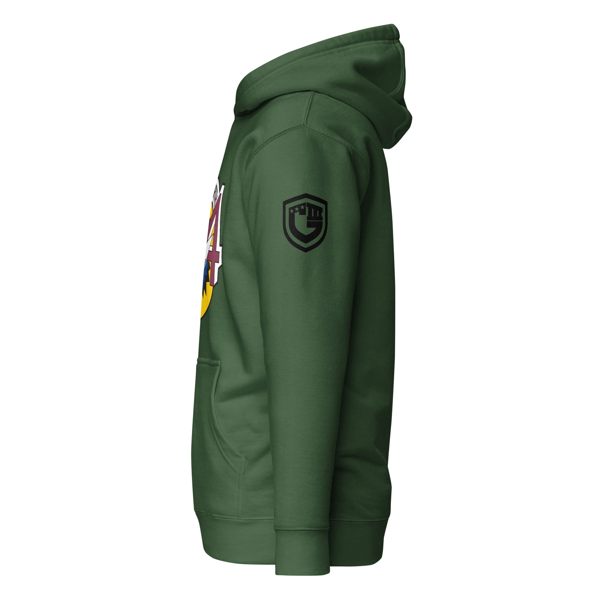 AFA-Squadron 4: Fightin’ Fourth- Color Hoodie - Light