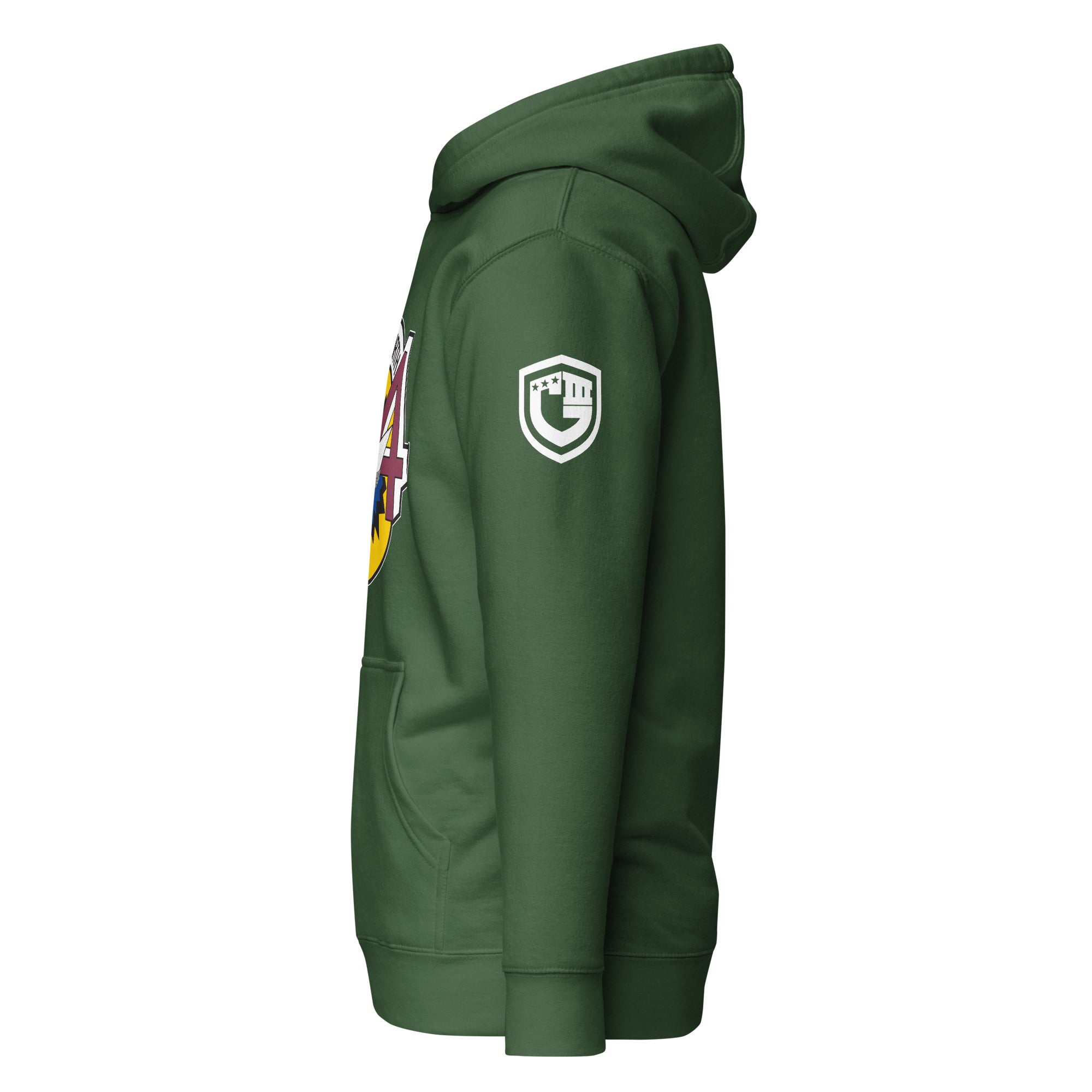 AFA-Squadron 4: Fightin’ Fourth- Color Hoodie - Dark