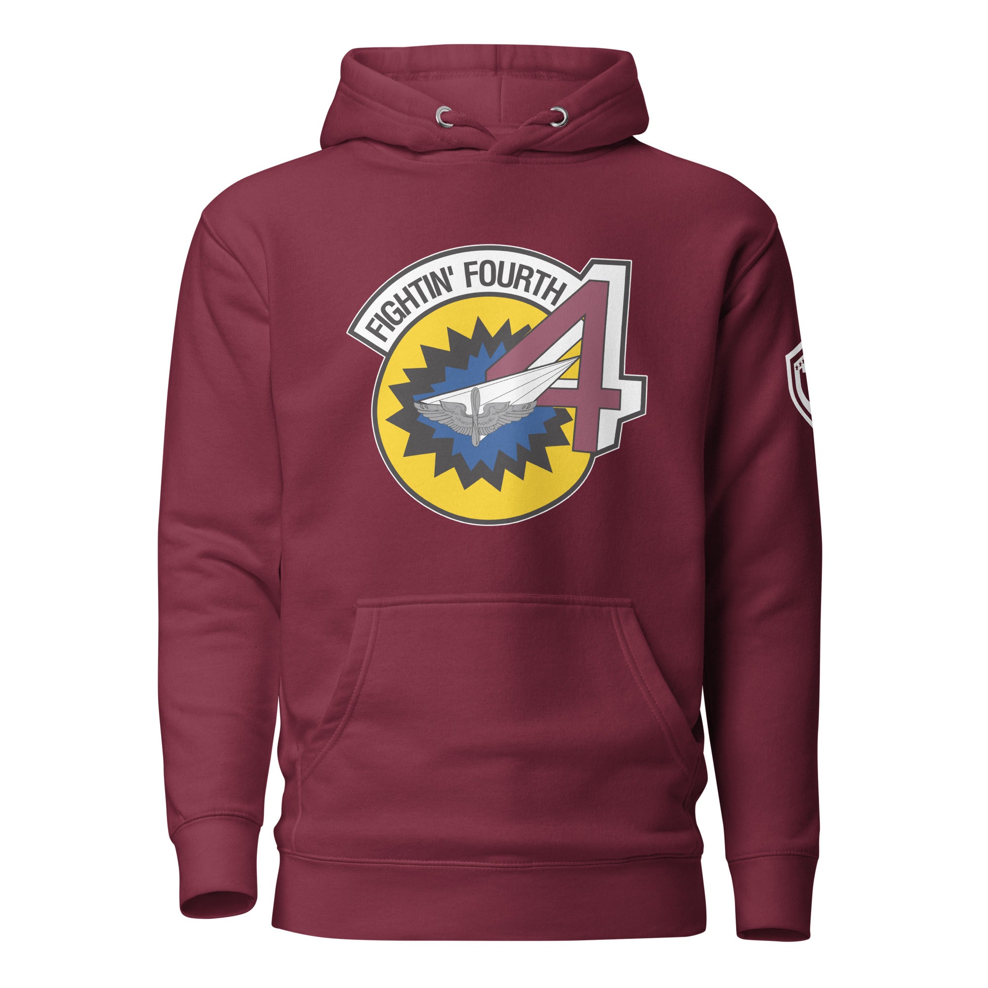 AFA-Squadron 4: Fightin’ Fourth- Color Hoodie - Dark