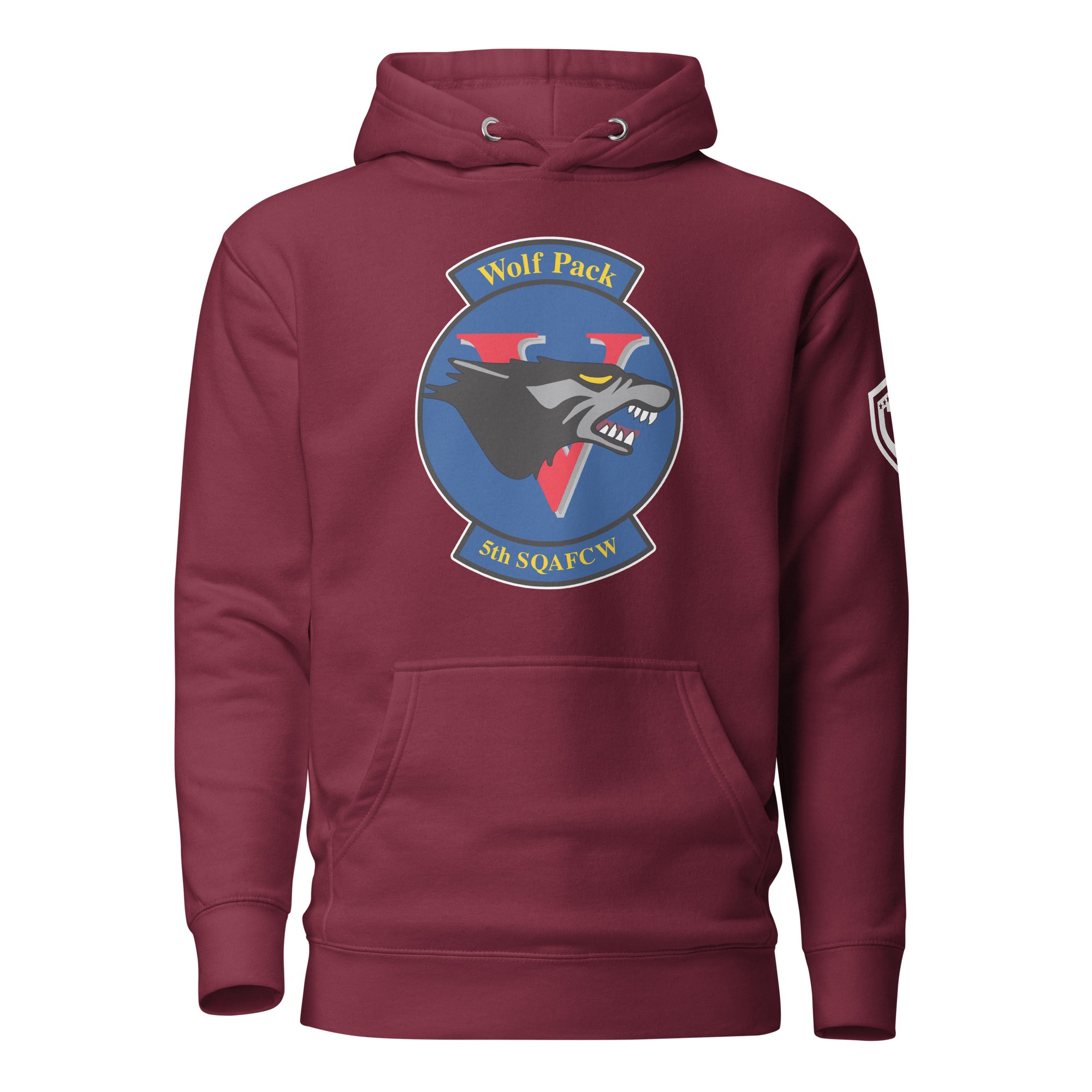 AFA-Squadron 5: Wolfpack Old- Color Hoodie- Dark