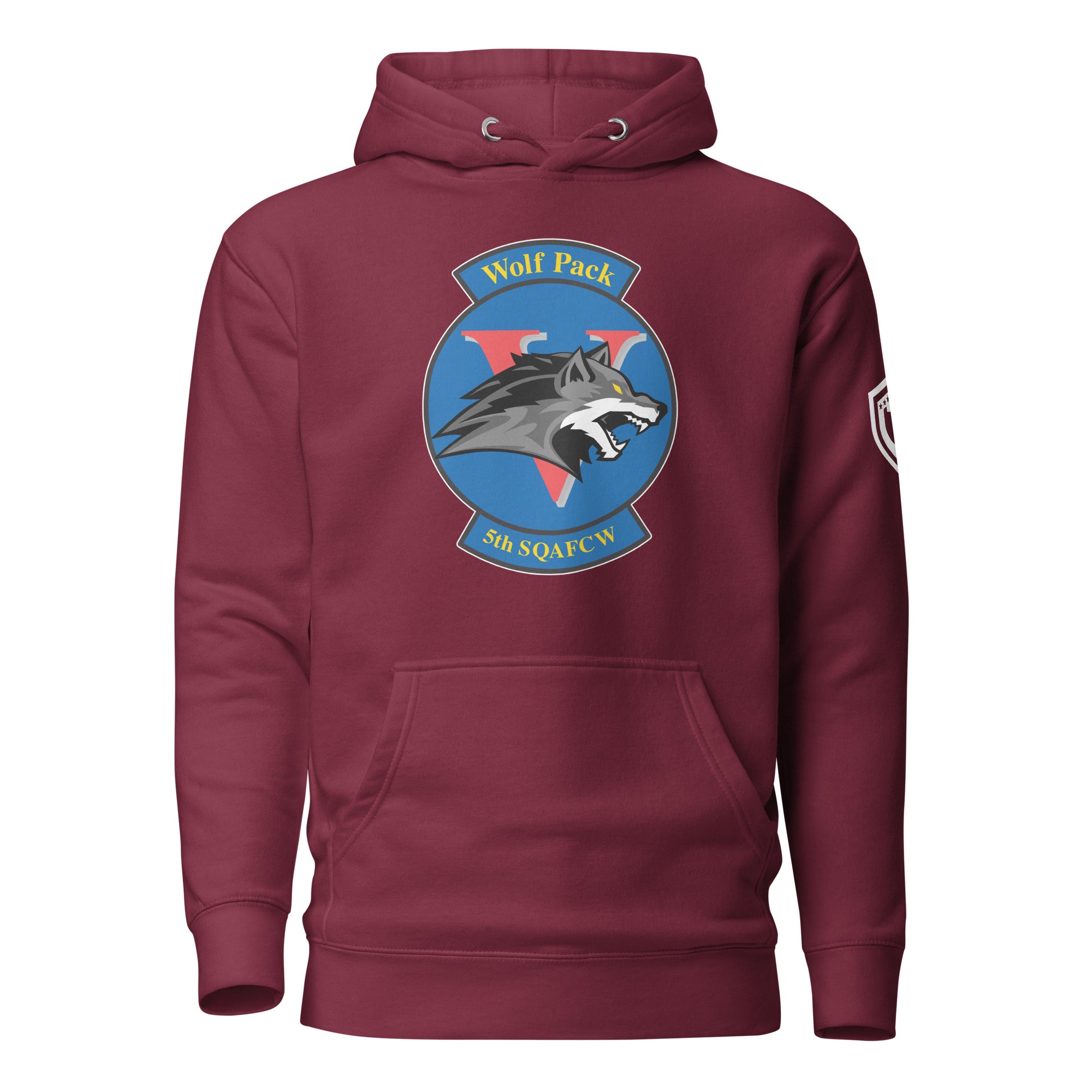 AFA-Squadron 5: Wolfpack- New- Color Hoodie - Dark