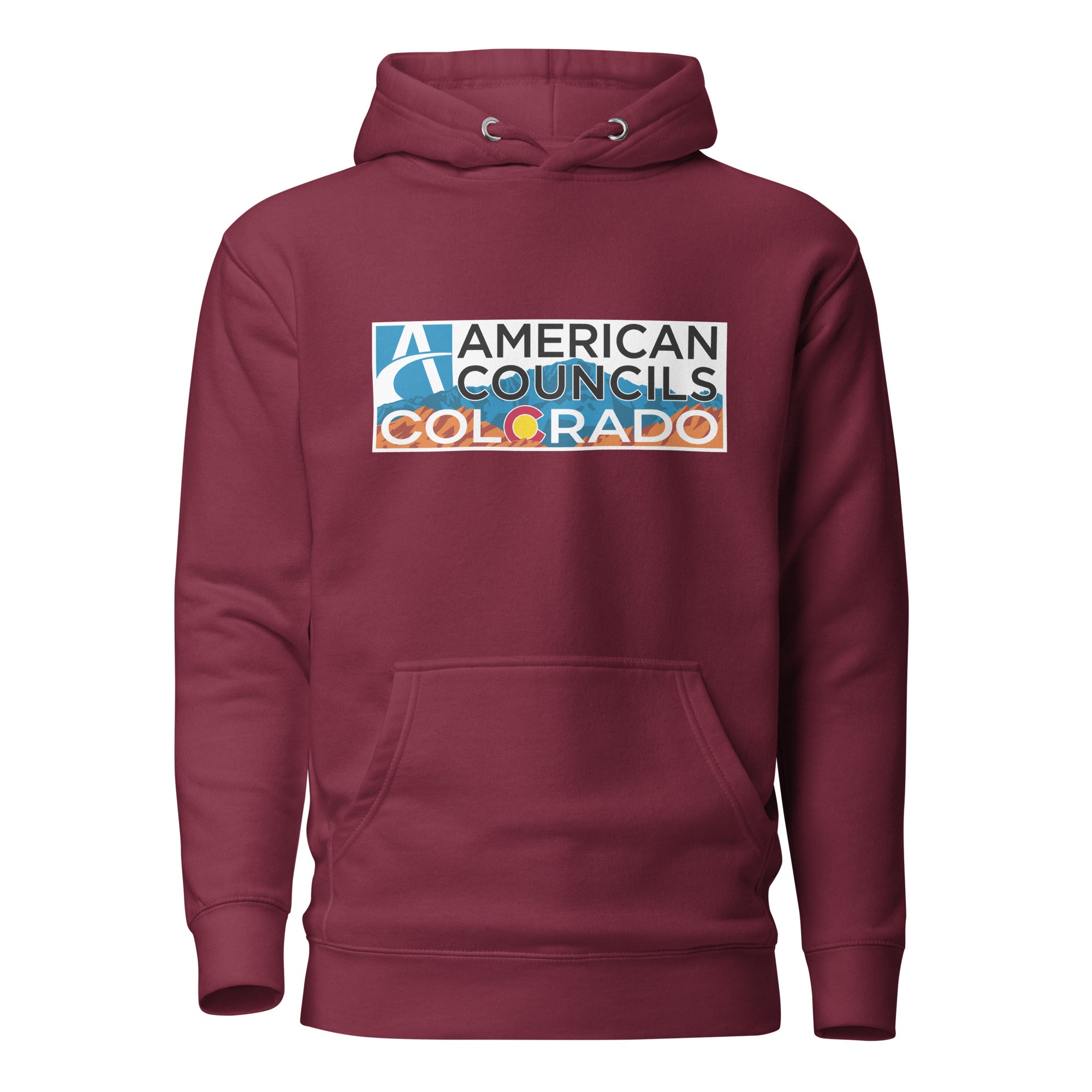 Colorado AC + Countries Hoodie - White Lettering