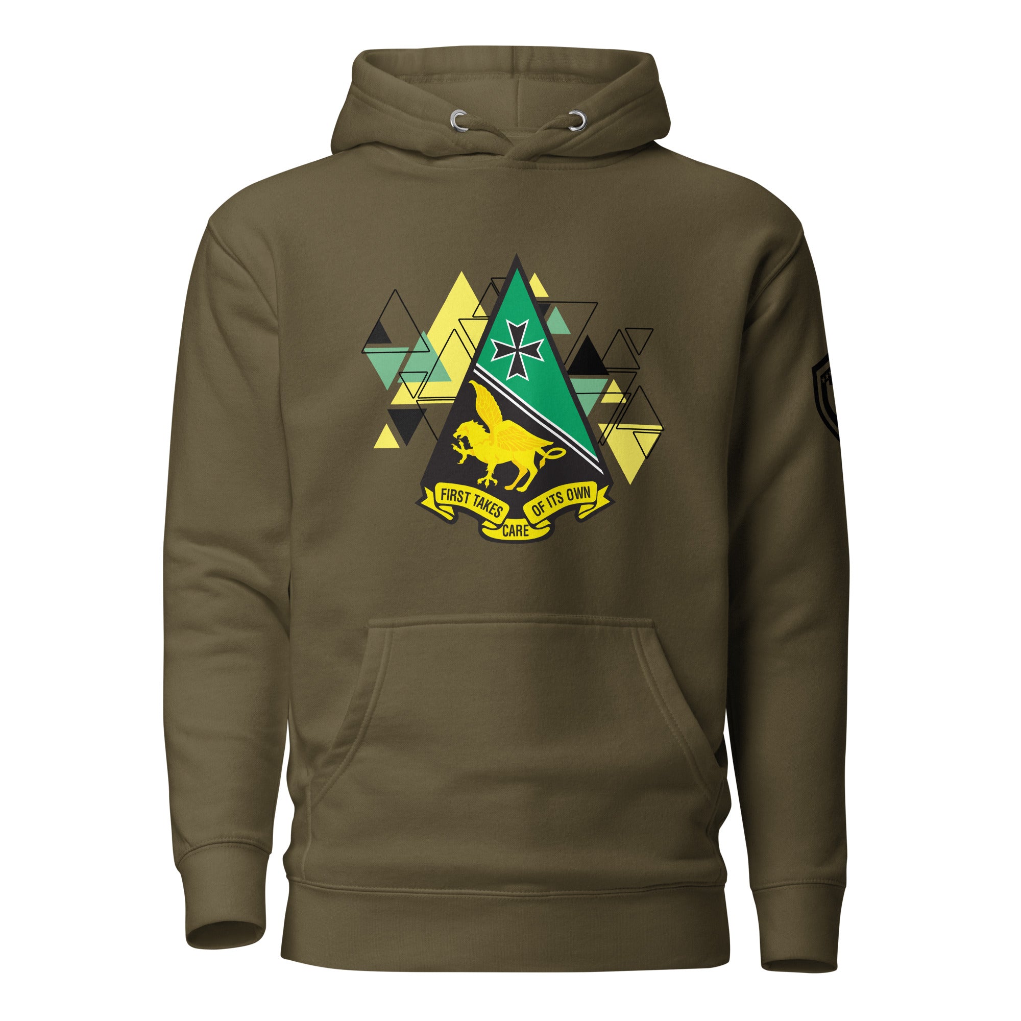 AFA-Squadron 1: Mighty Mach One- Color Hoodie- Sm Triangles