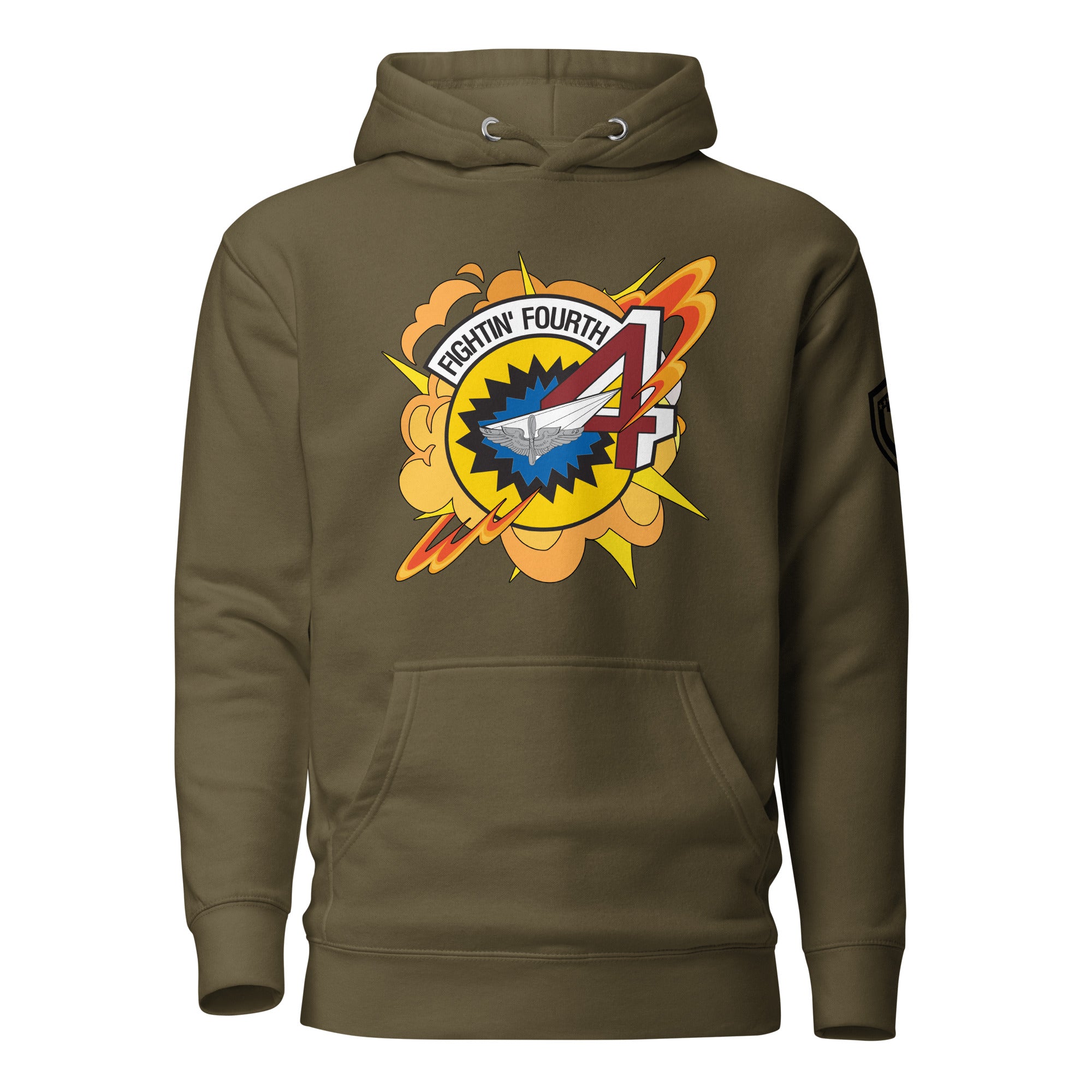 AFA-Squadron 4: Fightin’ Fourth- Color Hoodie Explosion- Light