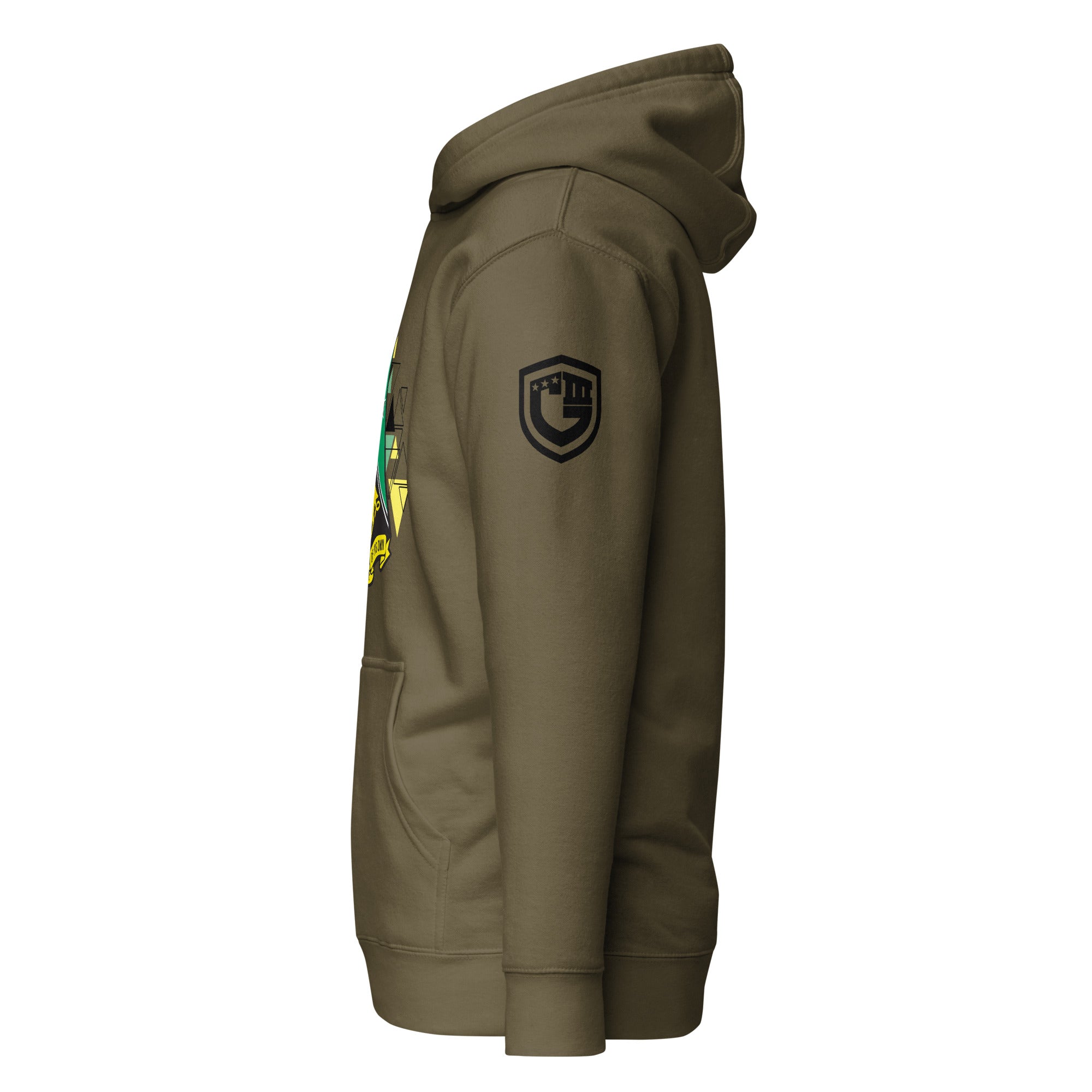 AFA-Squadron 1: Mighty Mach One- Color Hoodie- Sm Triangles