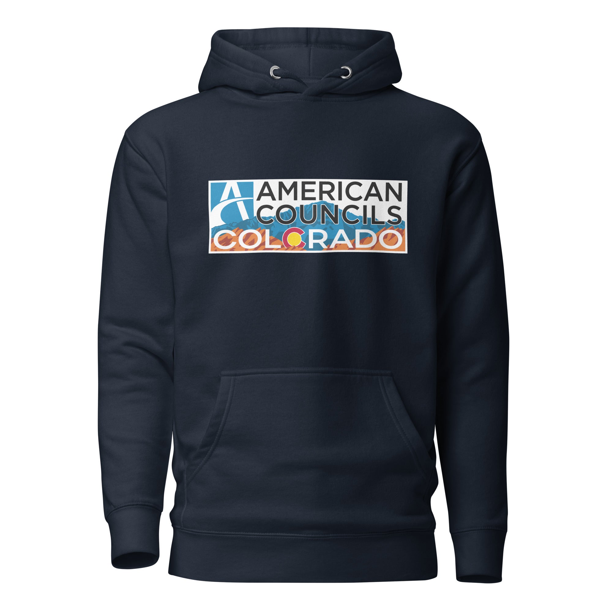 Colorado AC + Countries Hoodie - White Lettering