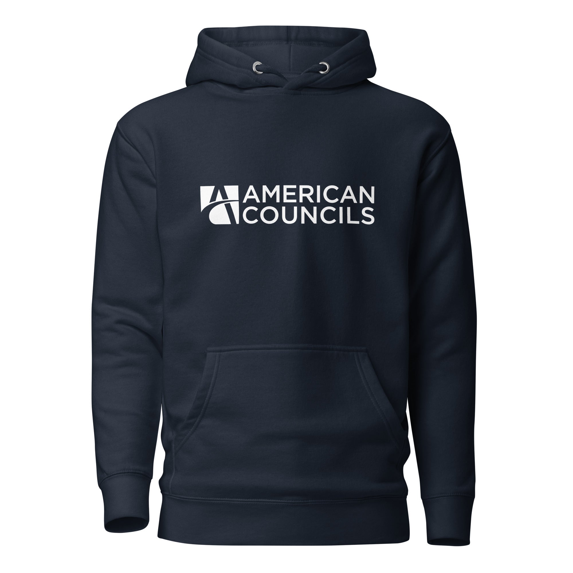 American Councils + Countries Hoodie - White Lettering