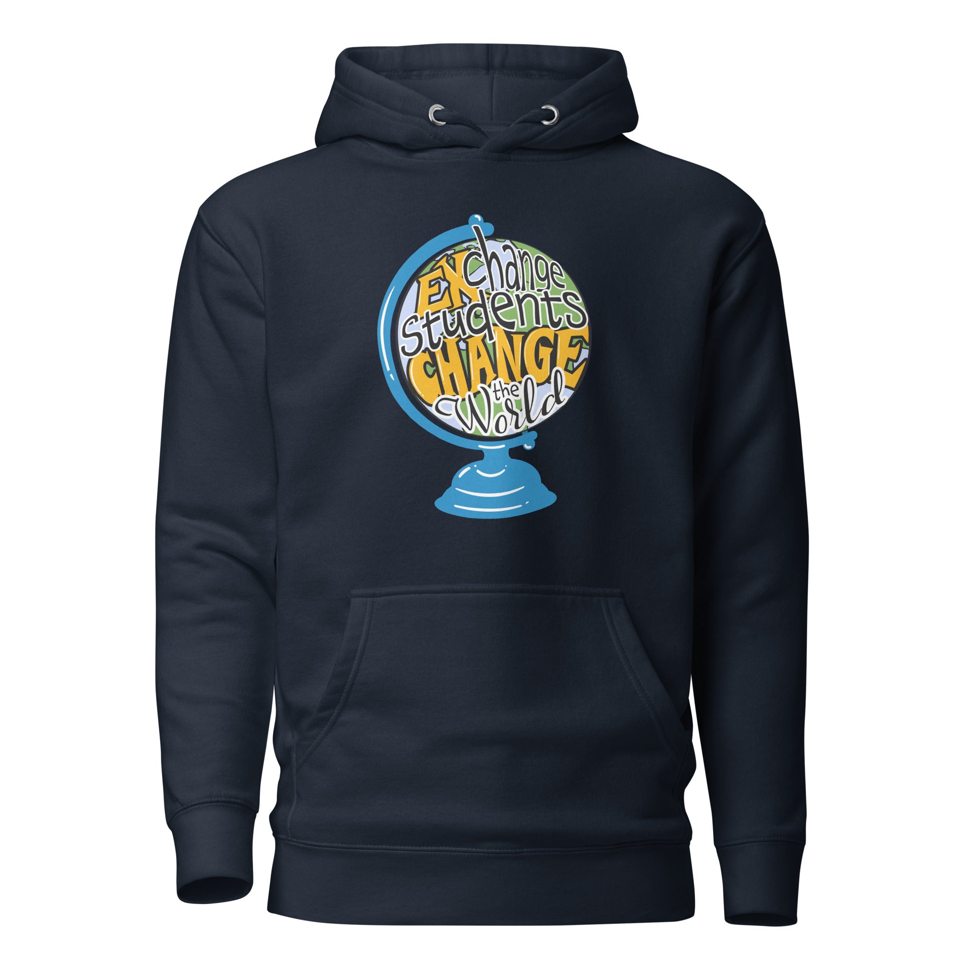 Exchange Students Change the World - Dark Hoodie