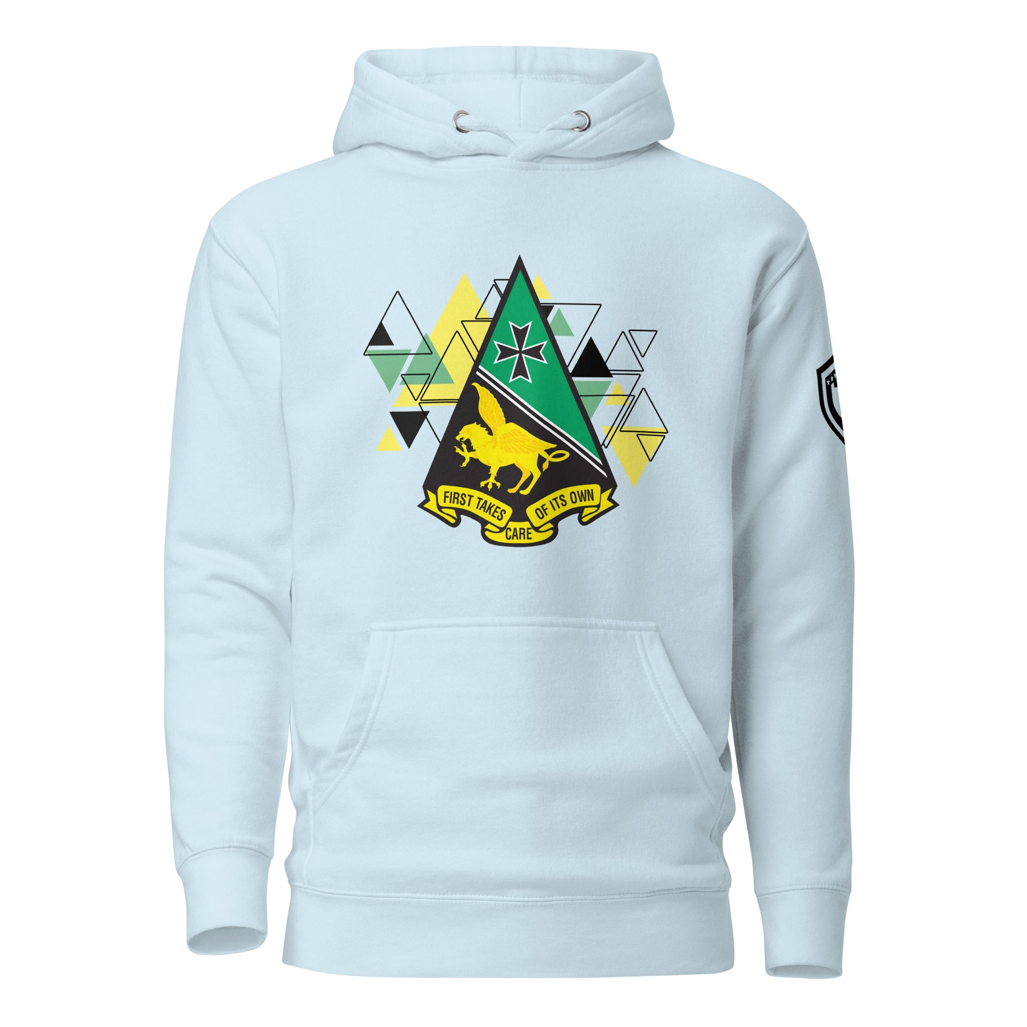 AFA-Squadron 1: Mighty Mach One- Color Hoodie- Sm Triangles