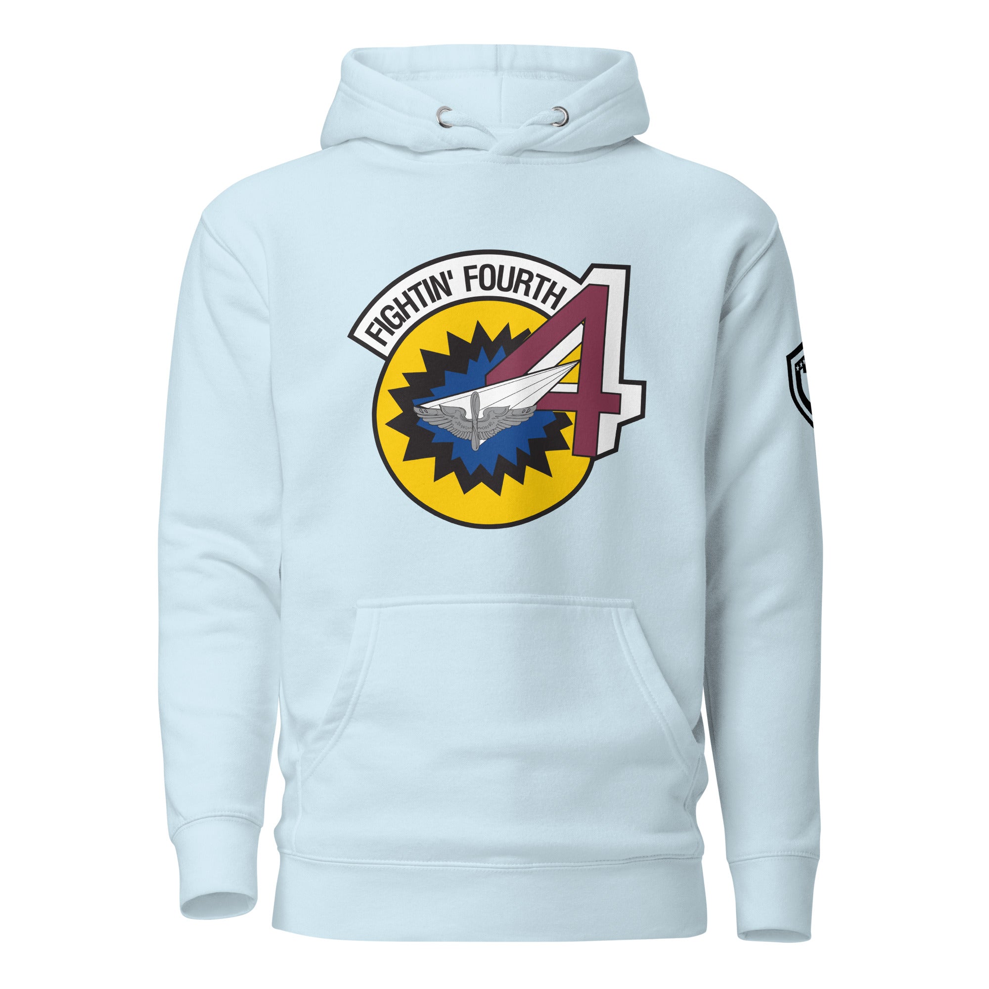 AFA-Squadron 4: Fightin’ Fourth- Color Hoodie - Light