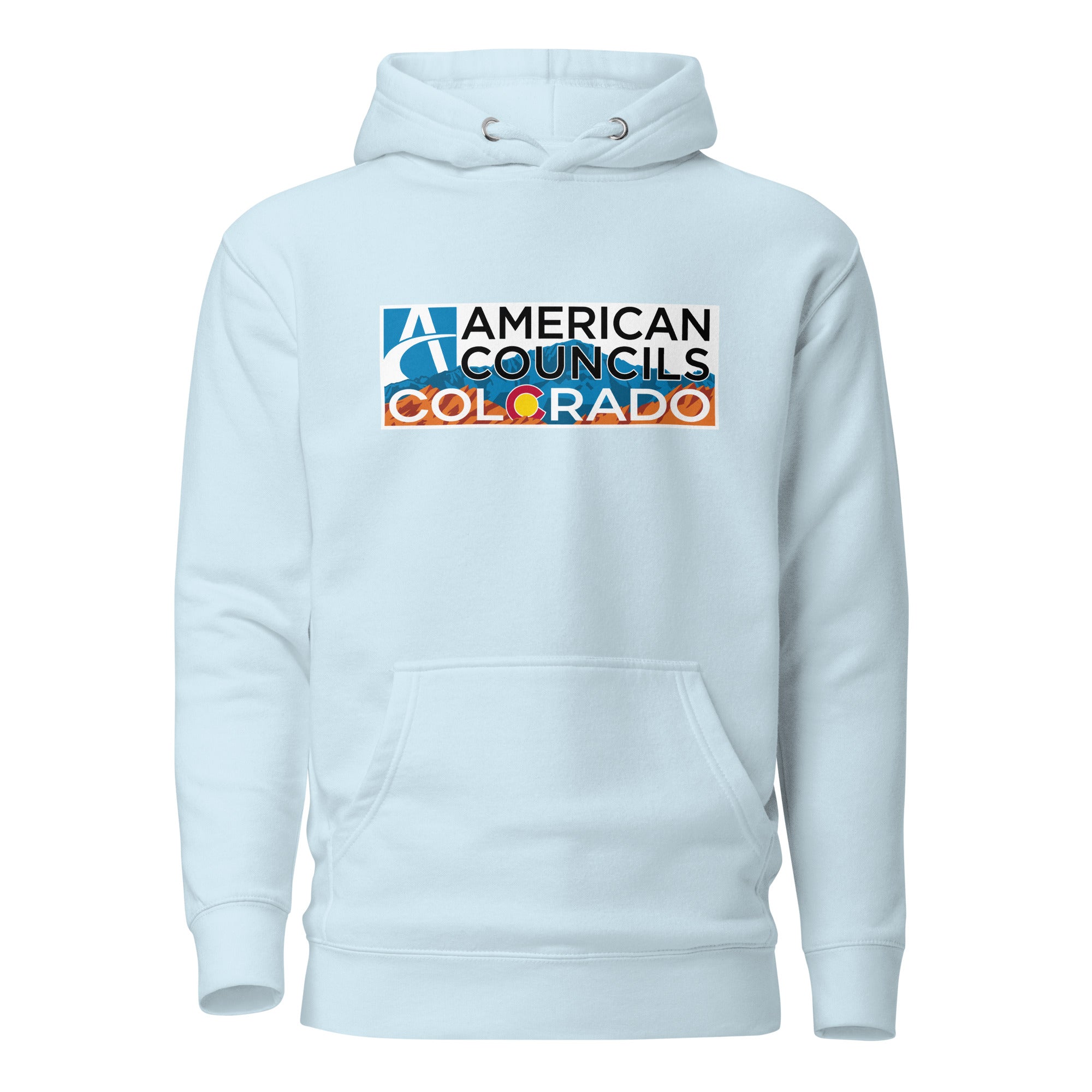 Colorado AC + Countries Hoodie - Black Lettering