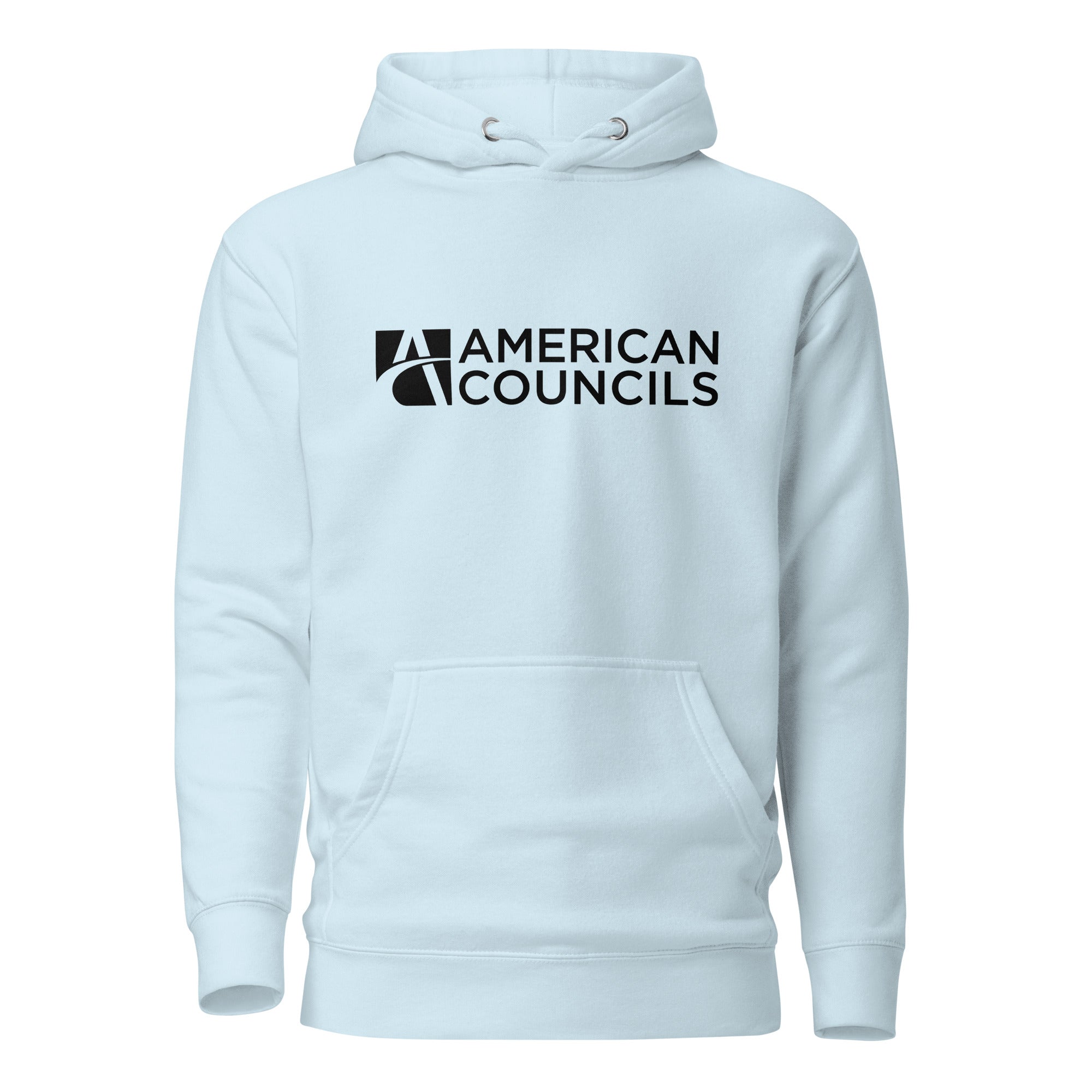 American Councils + Countries Hoodie- Black Lettering