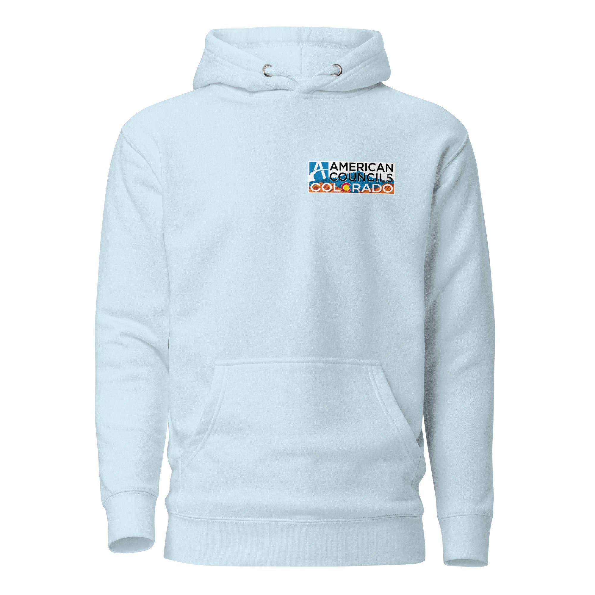 Colorado AC Small + Countries Hoodie- Black Lettering