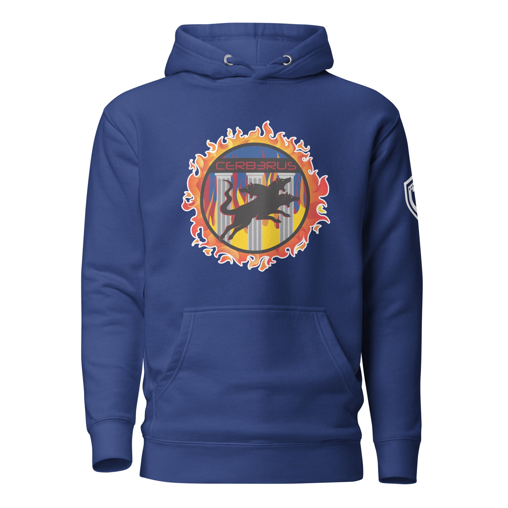 AFA-Squadron 3: Dogs of War- Color Hoodie Flames- Dark