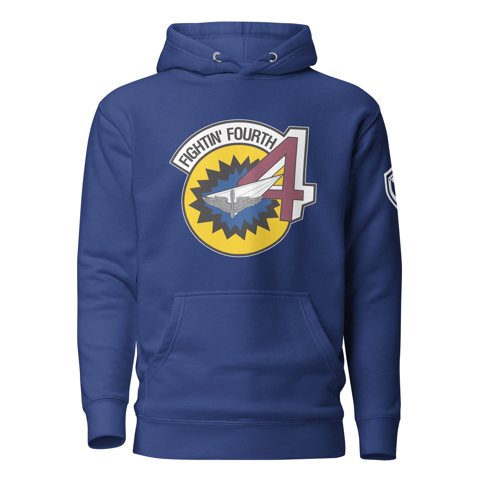 AFA-Squadron 4: Fightin’ Fourth- Color Hoodie - Dark