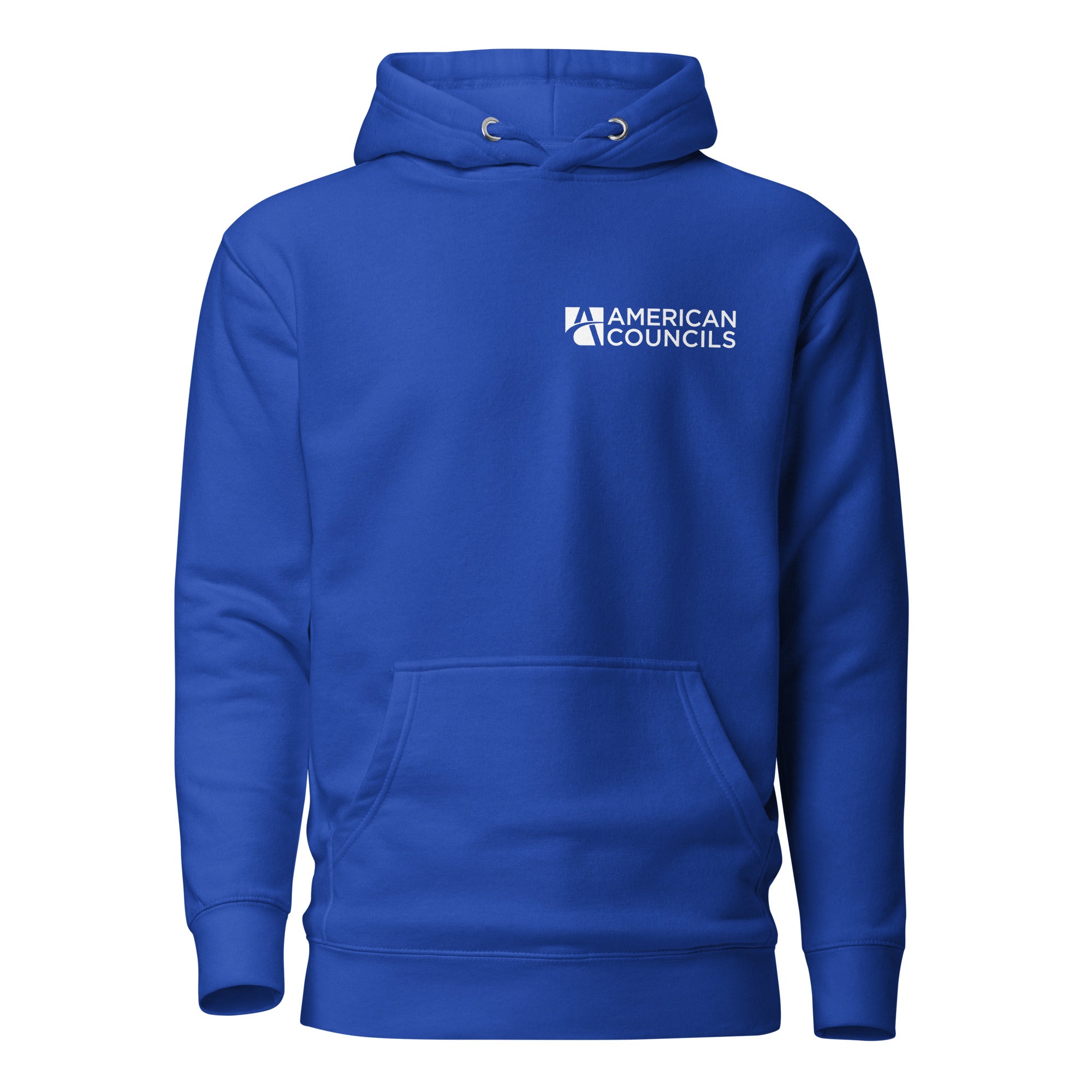 American Councils Small + Countries Hoodie - White Lettering