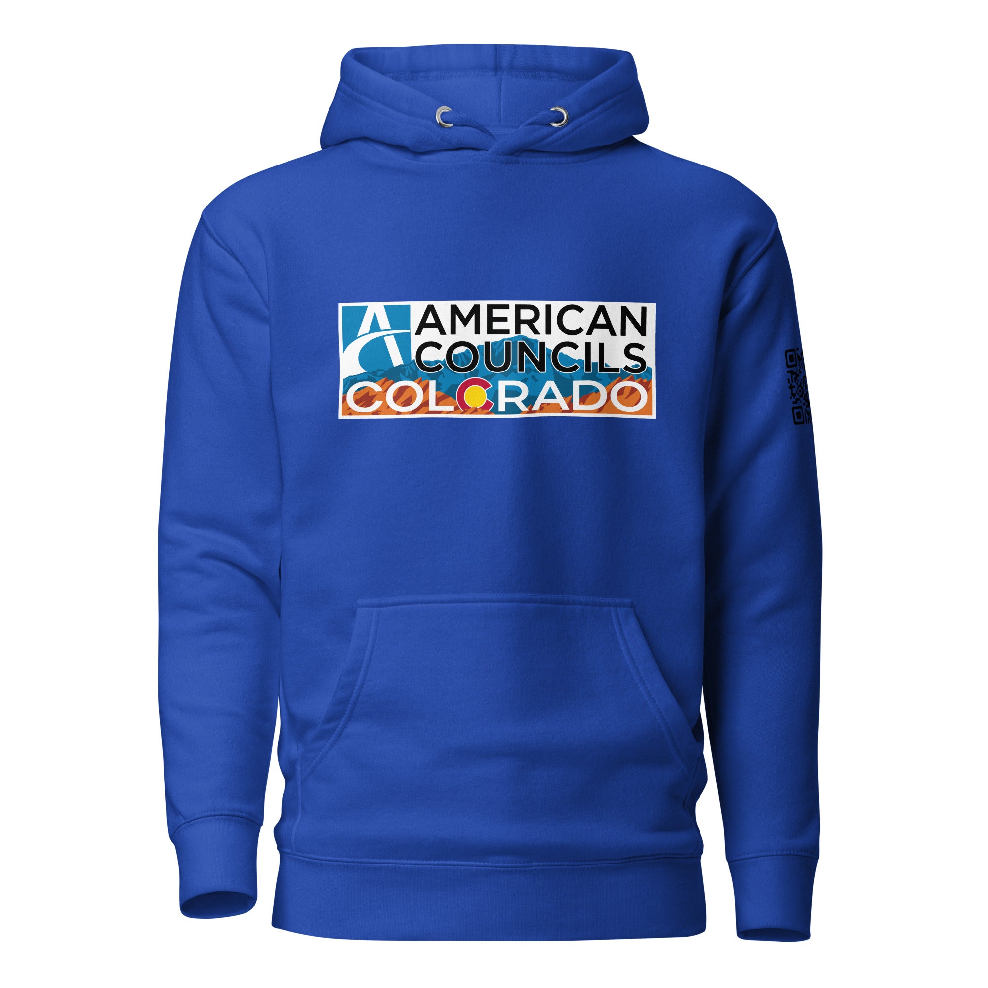 Colorado AC + Countries + QR CODE Hoodie - Black Lettering