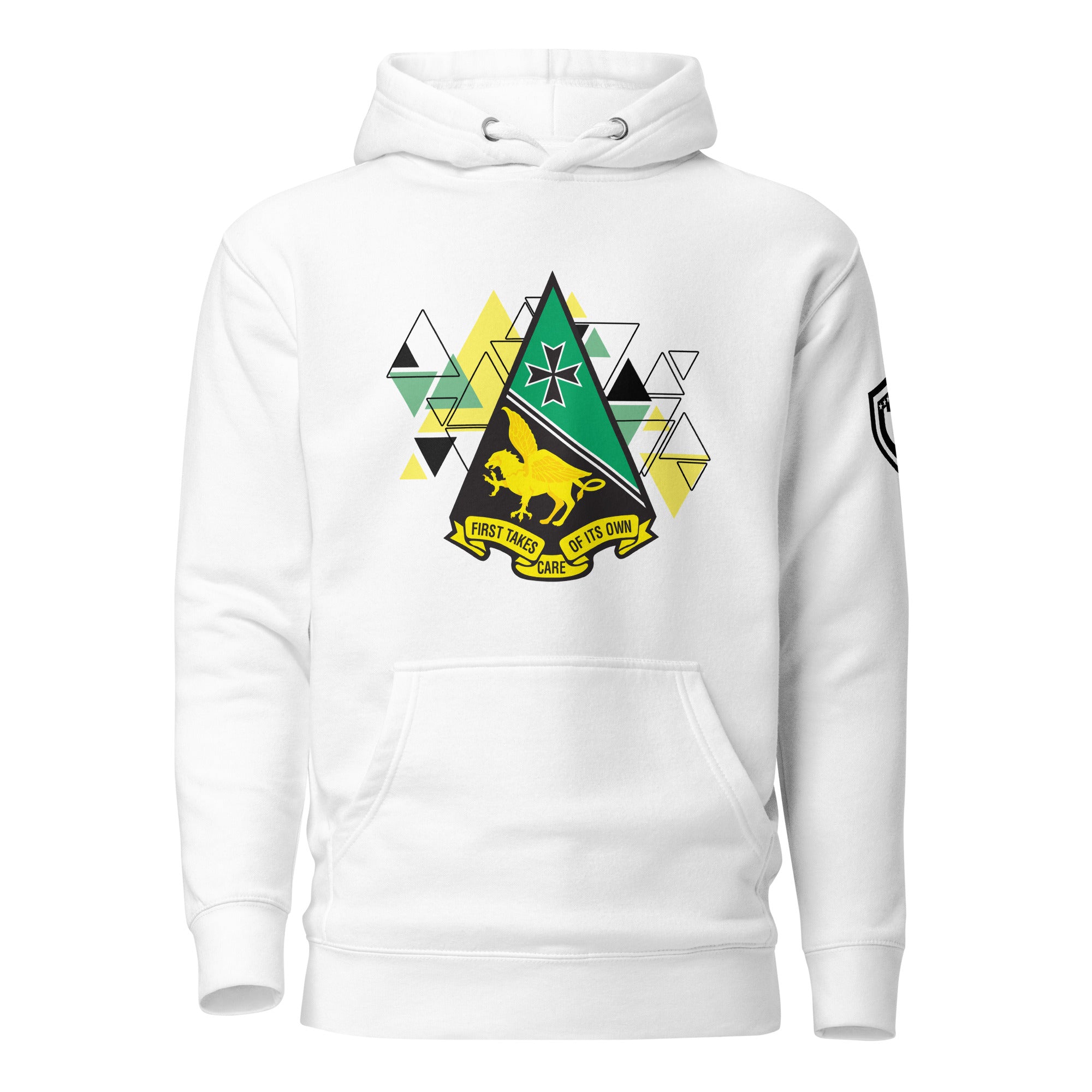 AFA-Squadron 1: Mighty Mach One- Color Hoodie- Sm Triangles