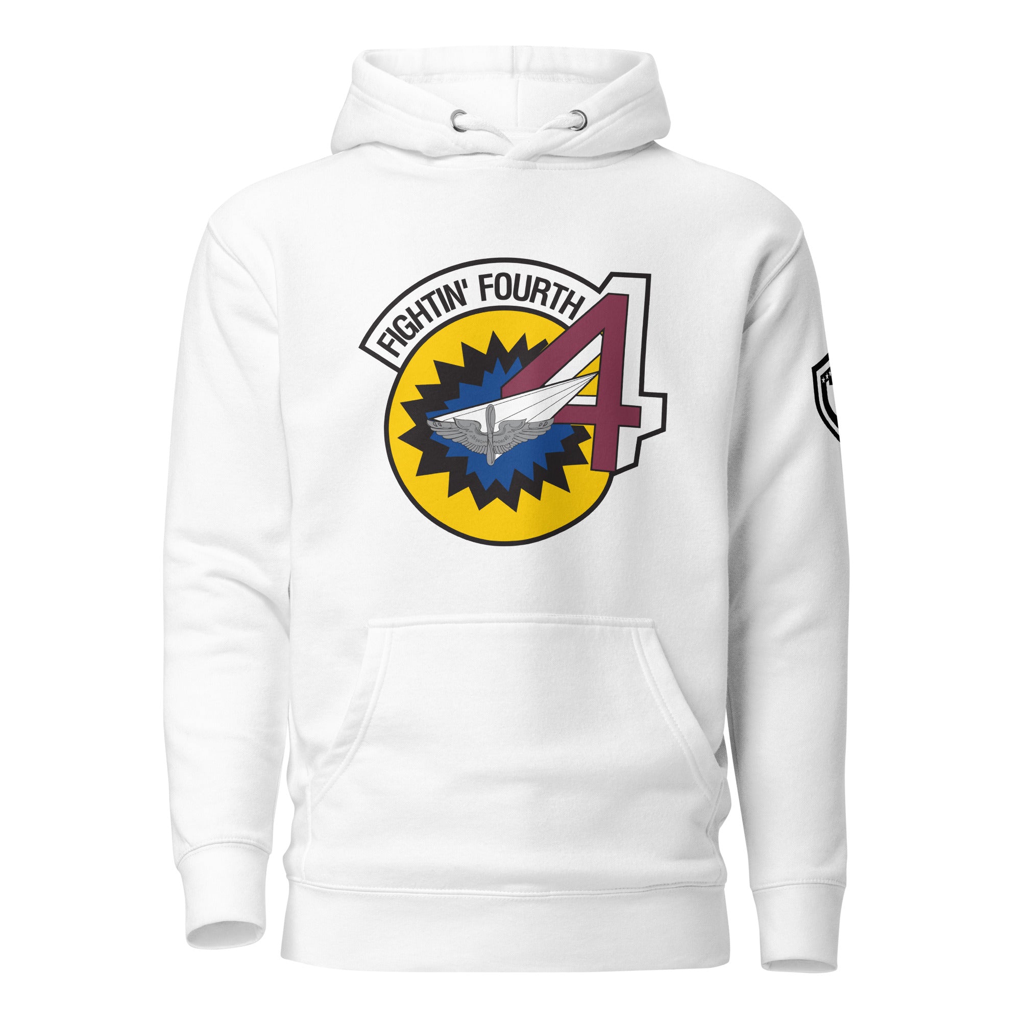 AFA-Squadron 4: Fightin’ Fourth- Color Hoodie - Light