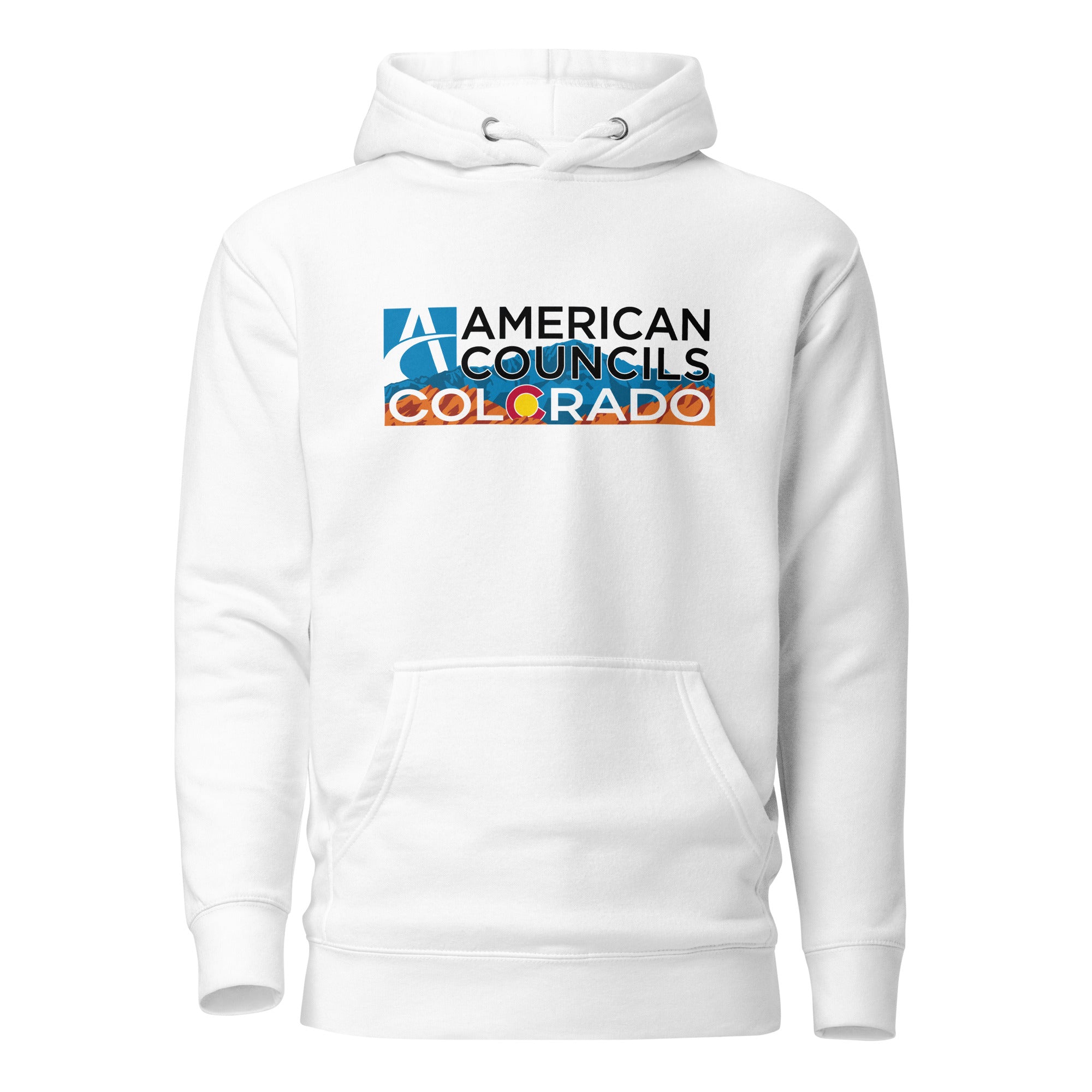 Colorado AC + Countries Hoodie - Black Lettering