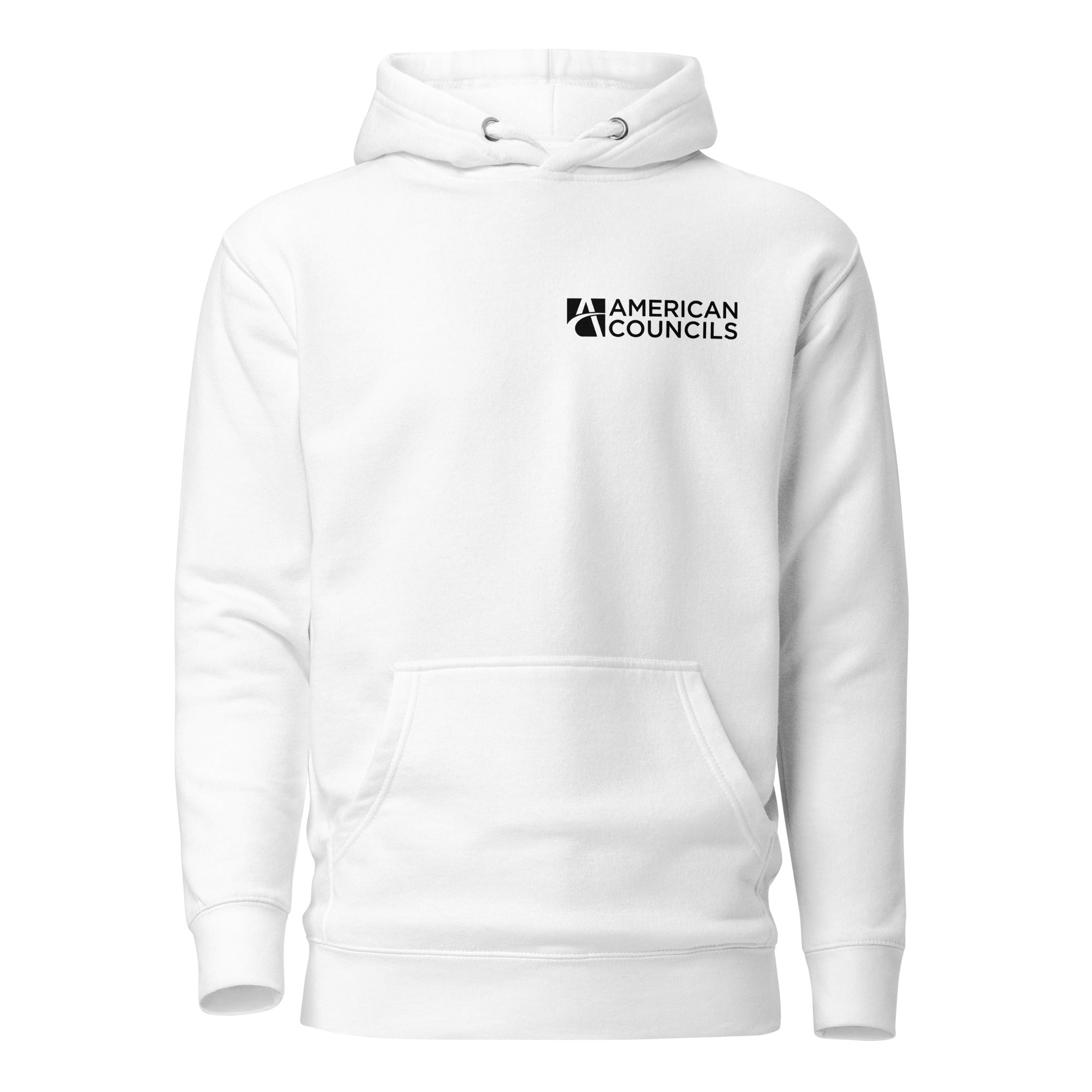 American Councils Small + Countries Hoodie - Black Lettering